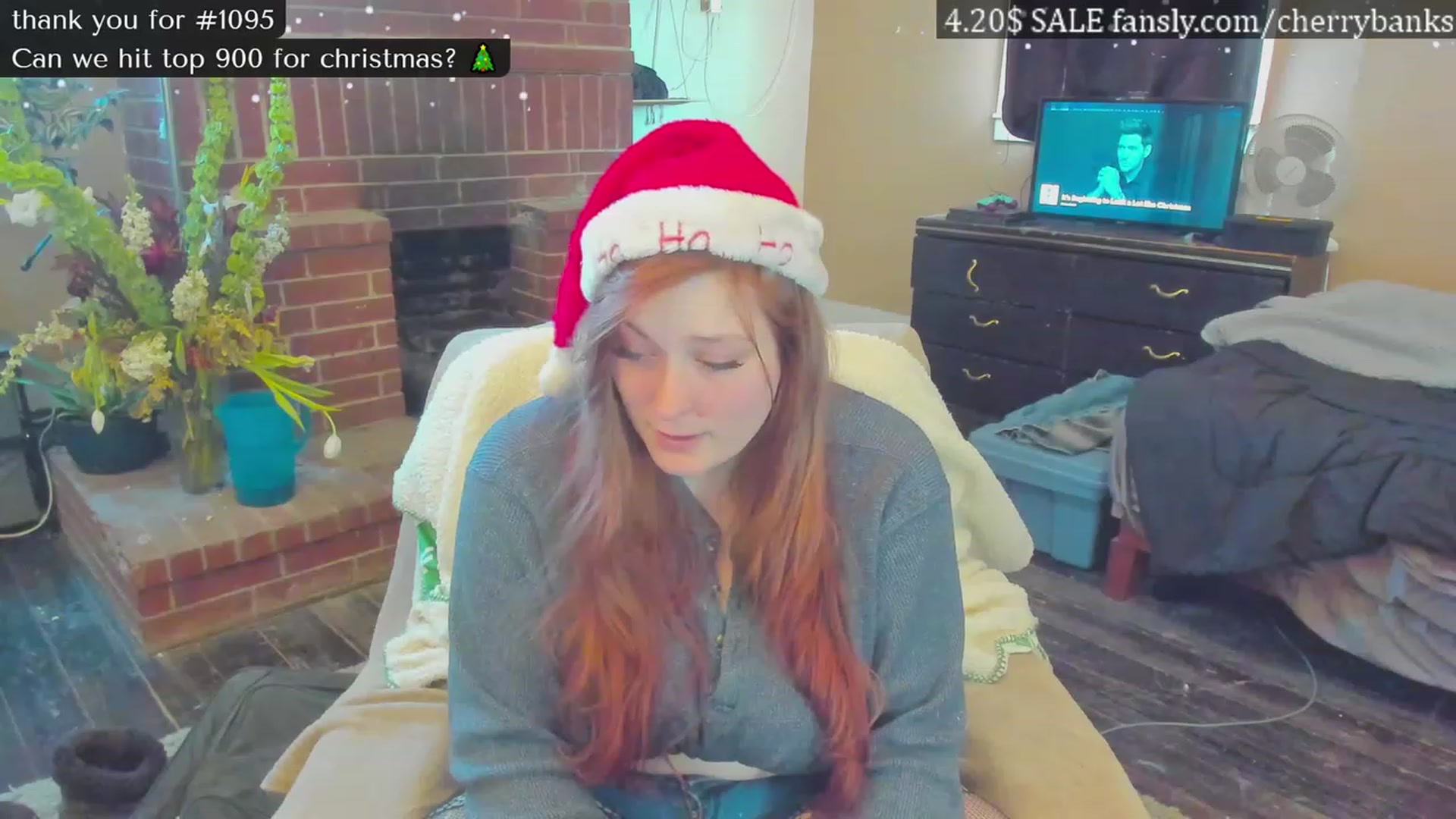 Gallery image thumbnail from CherryBanks's myfreecams stream on, 12/25/2022, 19:57 image 20 of 20