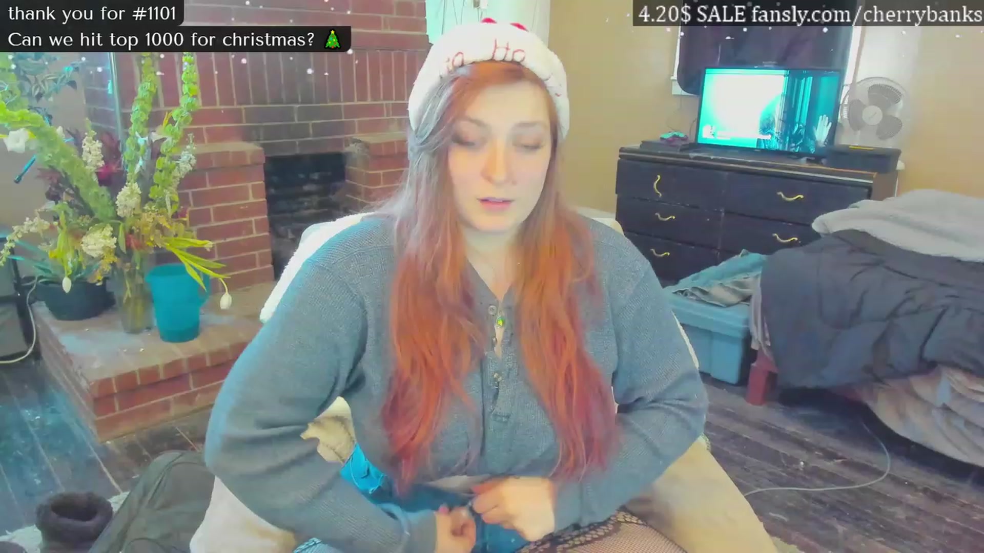 Gallery image thumbnail from CherryBanks's myfreecams stream on, 12/25/2022, 19:57 image 3 of 20
