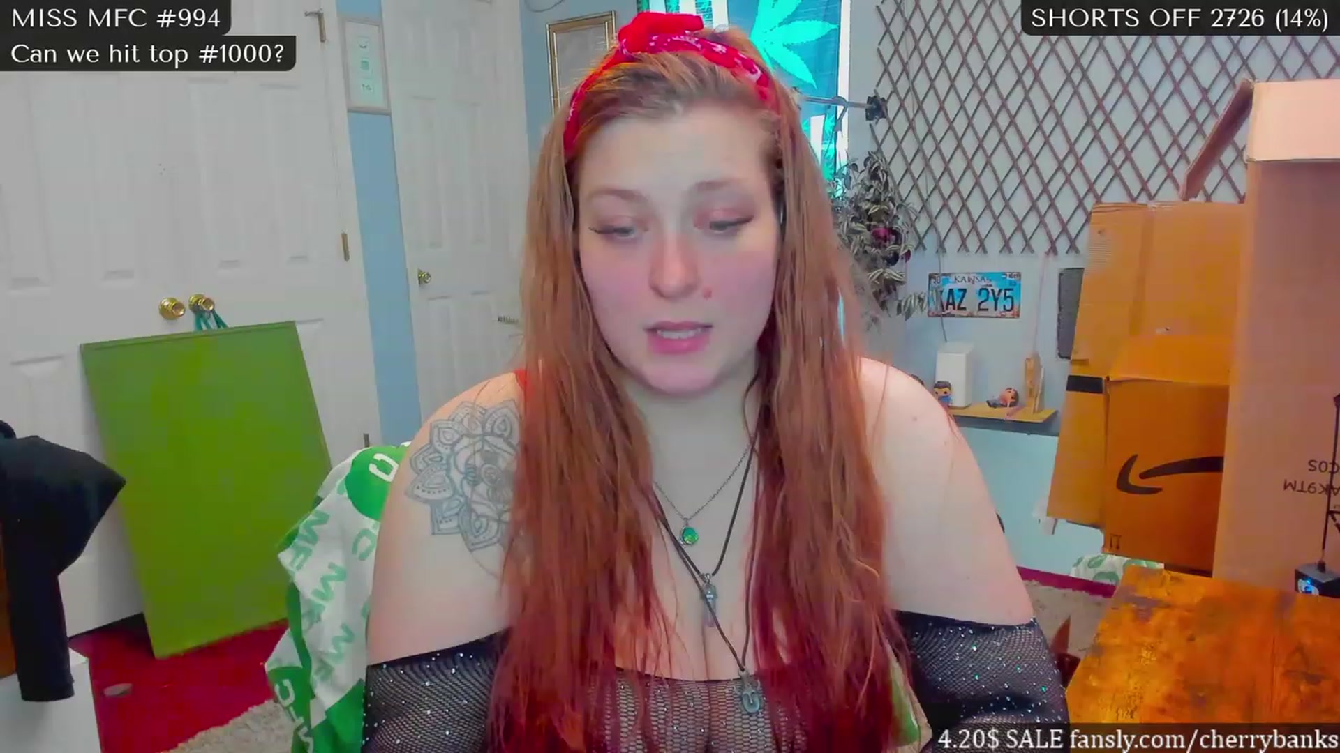 Gallery image thumbnail from CherryBanks's myfreecams stream on, 01/16/2023, 18:22 image 9 of 20
