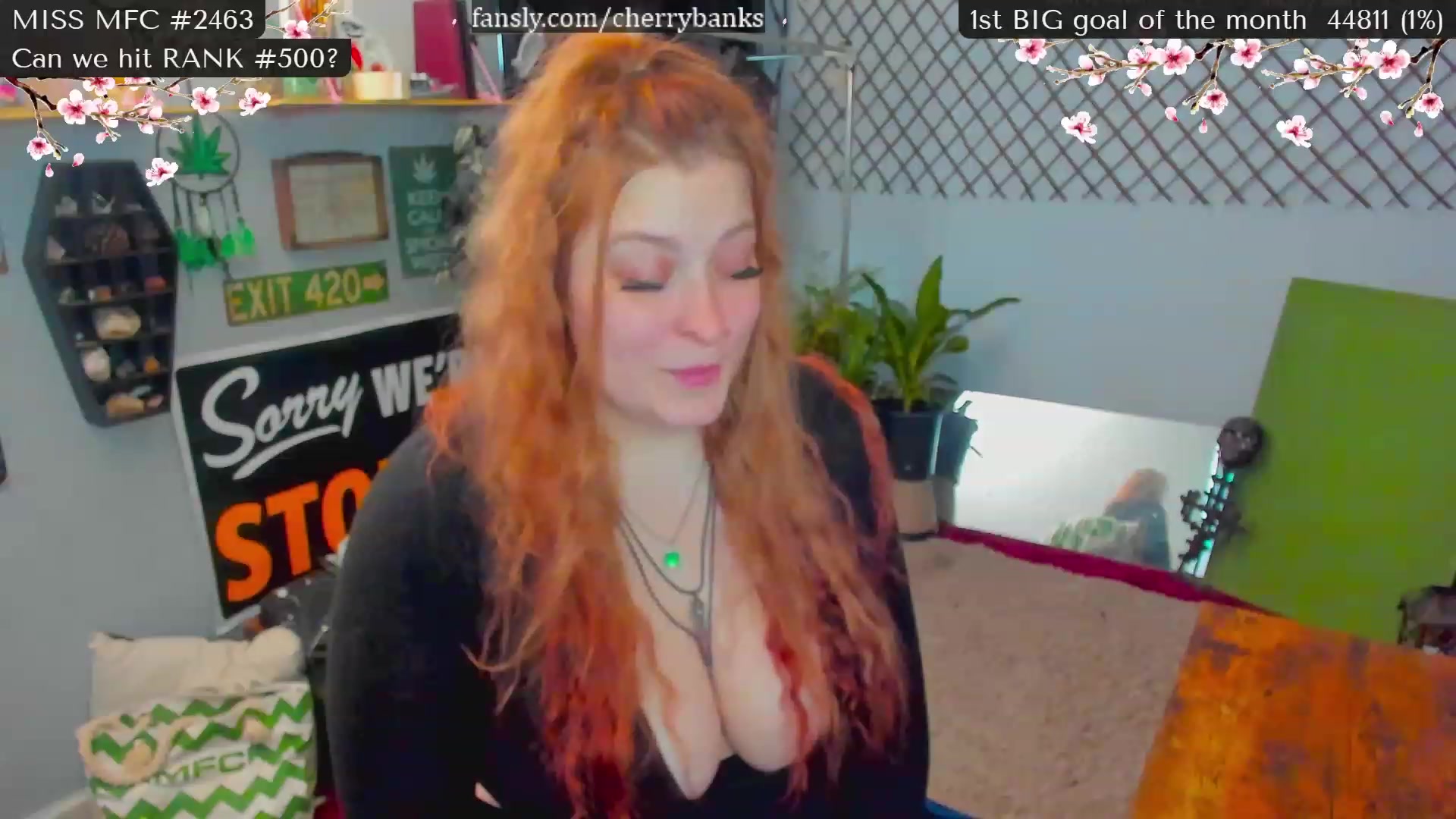 Gallery image thumbnail from CherryBanks's myfreecams stream on, 02/02/2023, 18:14 image 6 of 20