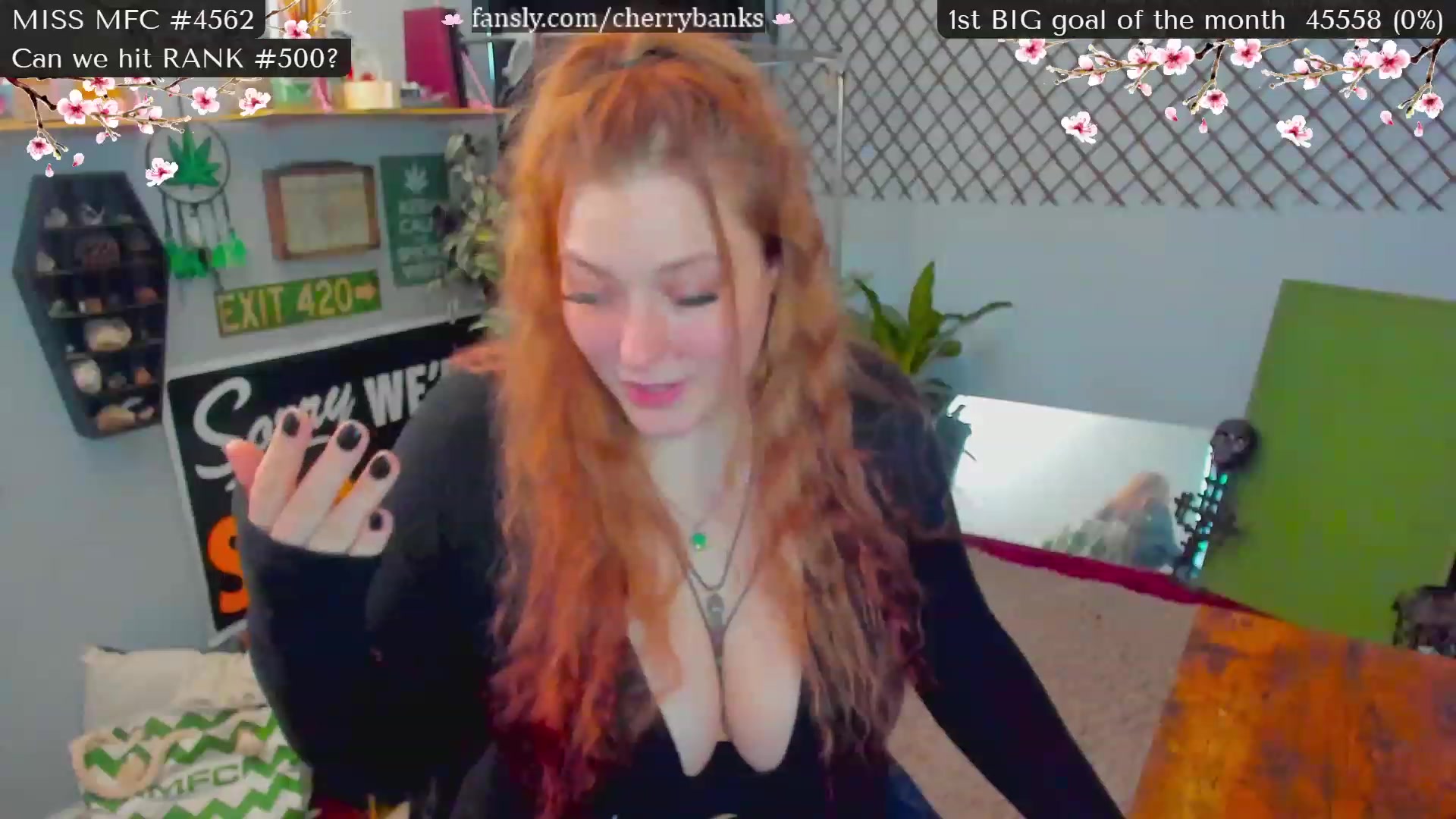 Gallery image thumbnail from CherryBanks's myfreecams stream on, 02/02/2023, 18:14 image 2 of 20