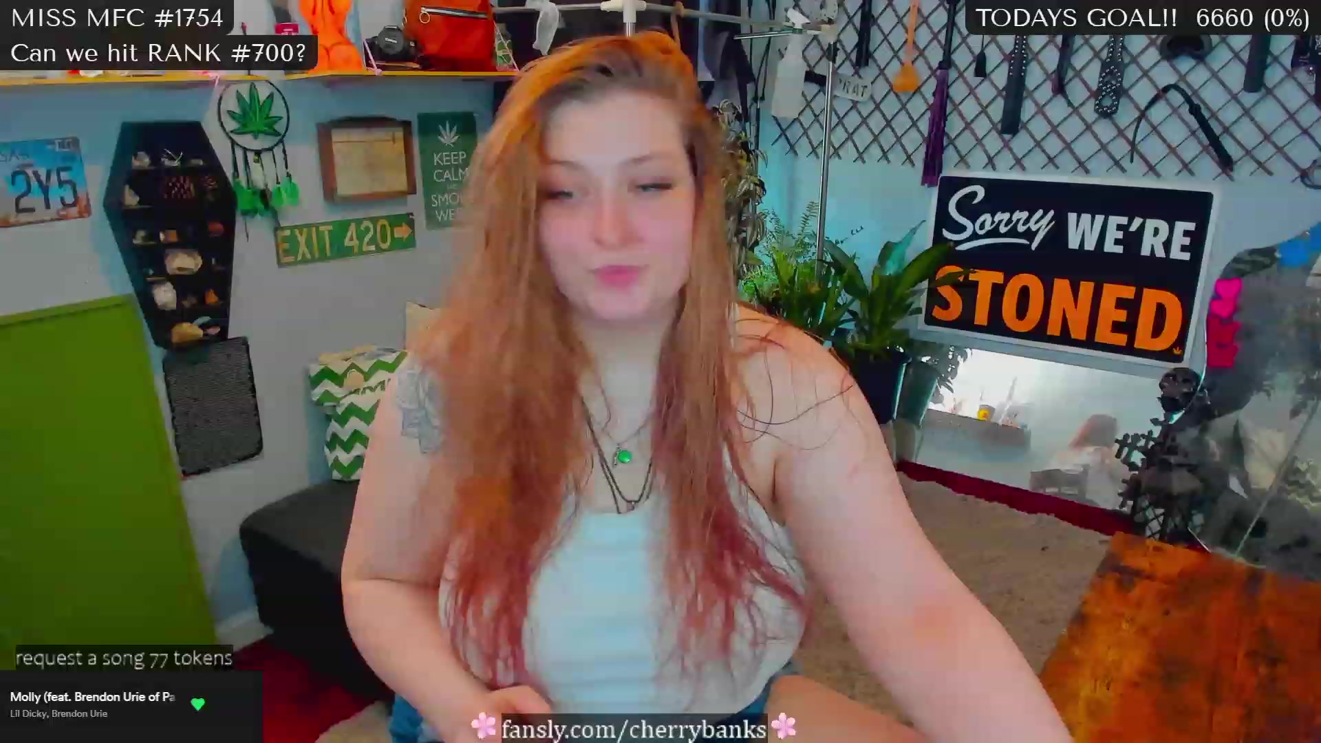 Gallery image thumbnail from CherryBanks's myfreecams stream on, 02/07/2023, 17:42 image 9 of 20
