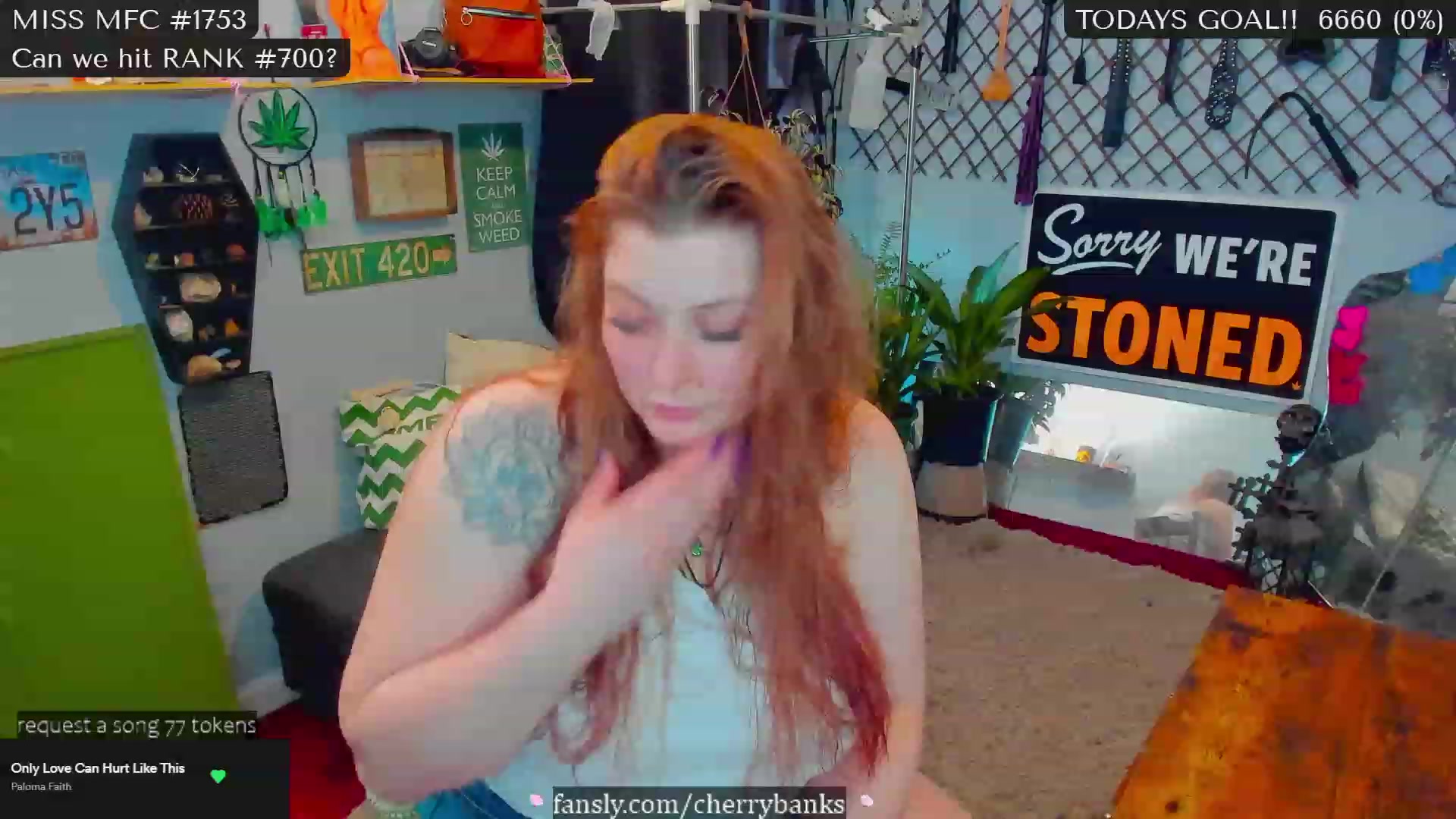Gallery image thumbnail from CherryBanks's myfreecams stream on, 02/07/2023, 17:42 image 1 of 20