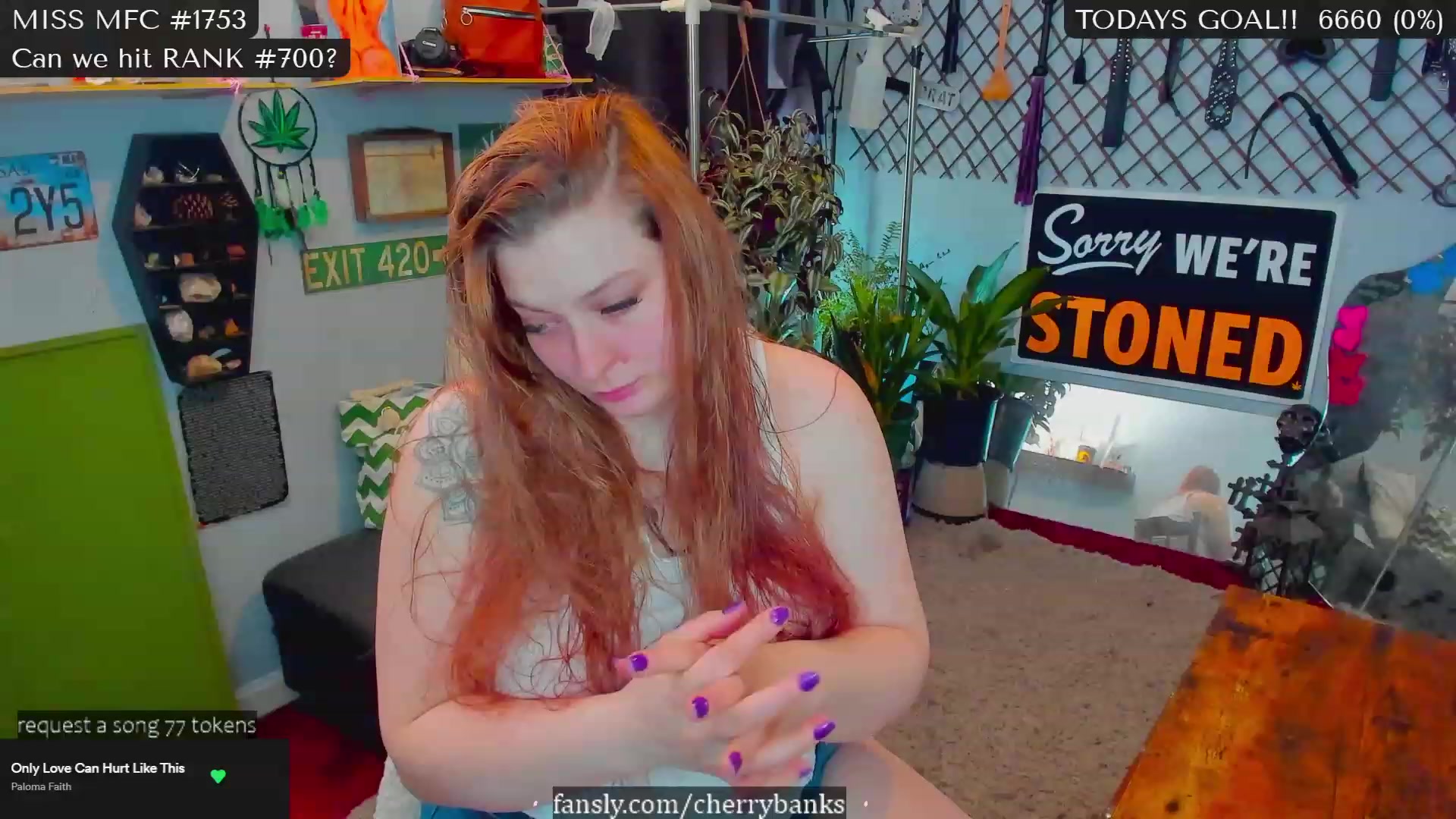 Gallery image thumbnail from CherryBanks's myfreecams stream on, 02/07/2023, 17:42 image 2 of 20