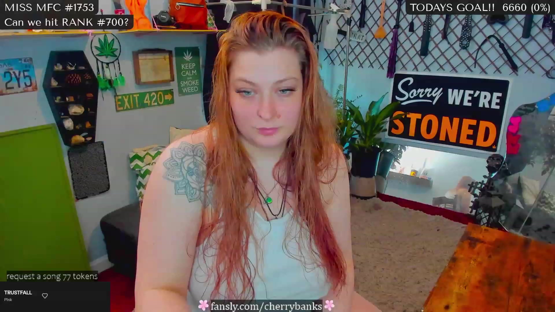 Gallery image thumbnail from CherryBanks's myfreecams stream on, 02/07/2023, 17:42 image 4 of 20