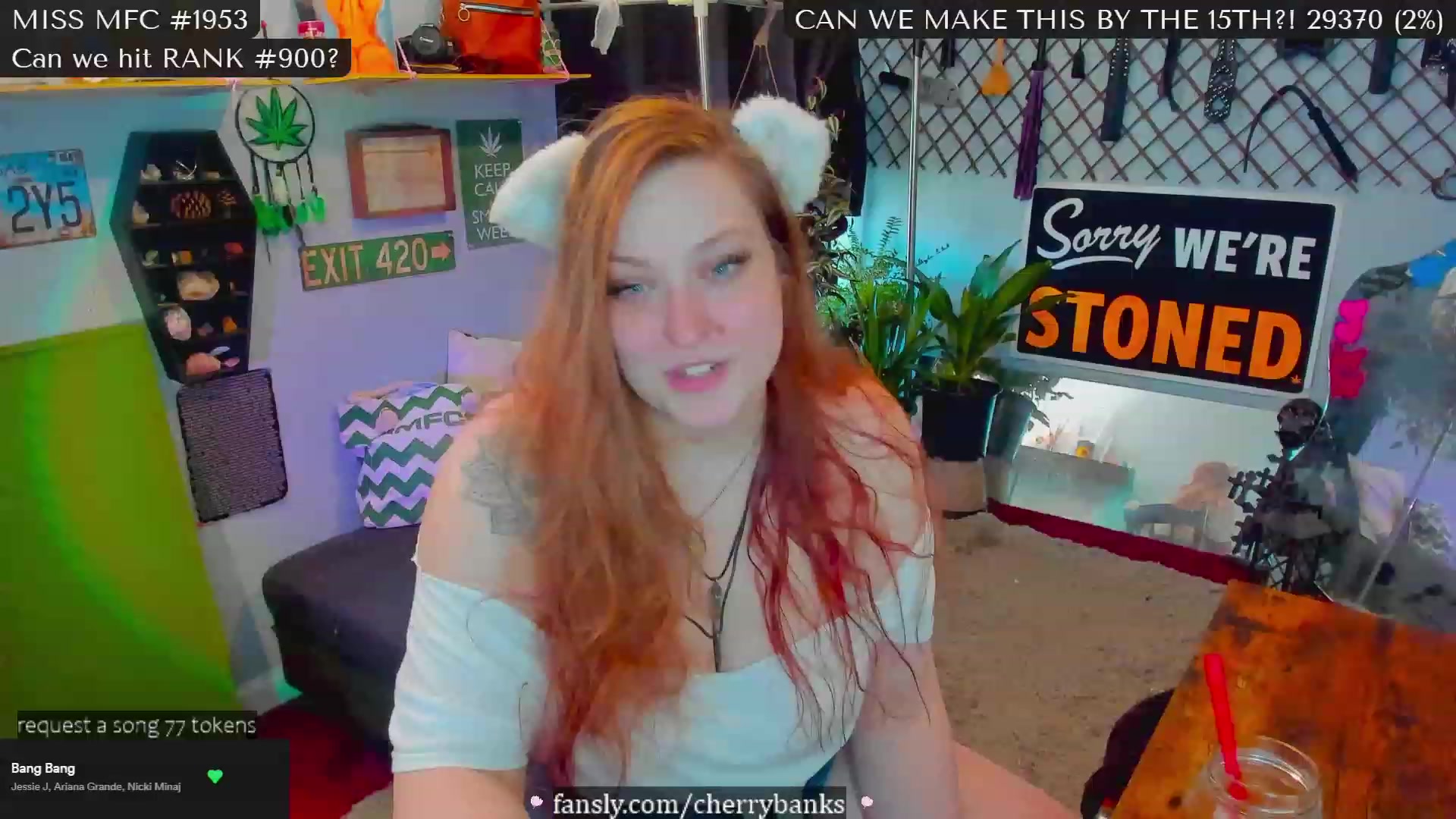 Gallery image thumbnail from CherryBanks's myfreecams stream on, 02/10/2023, 16:52 image 8 of 20