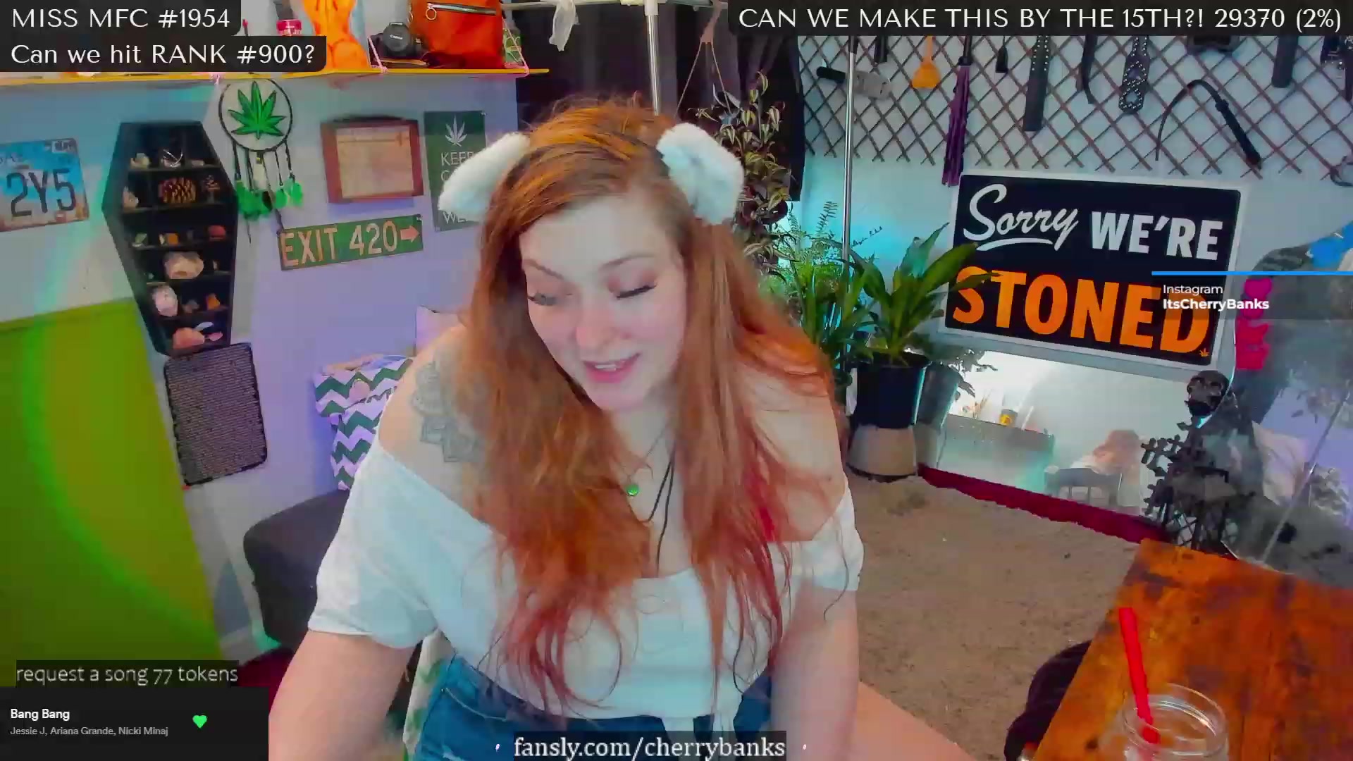 Gallery image thumbnail from CherryBanks's myfreecams stream on, 02/10/2023, 16:52 image 10 of 20