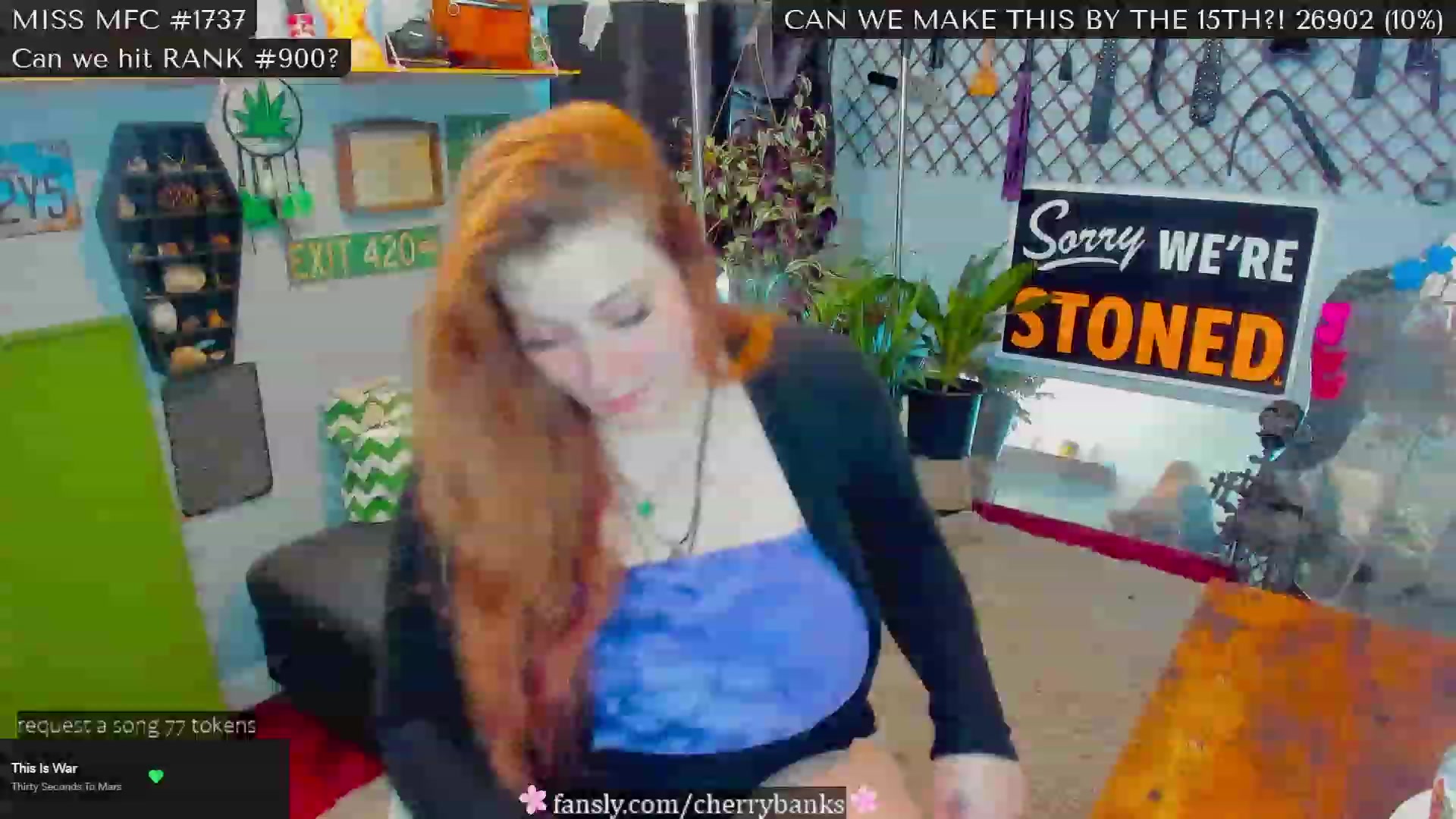 Gallery image thumbnail from CherryBanks's myfreecams stream on, 02/11/2023, 19:39 image 14 of 20