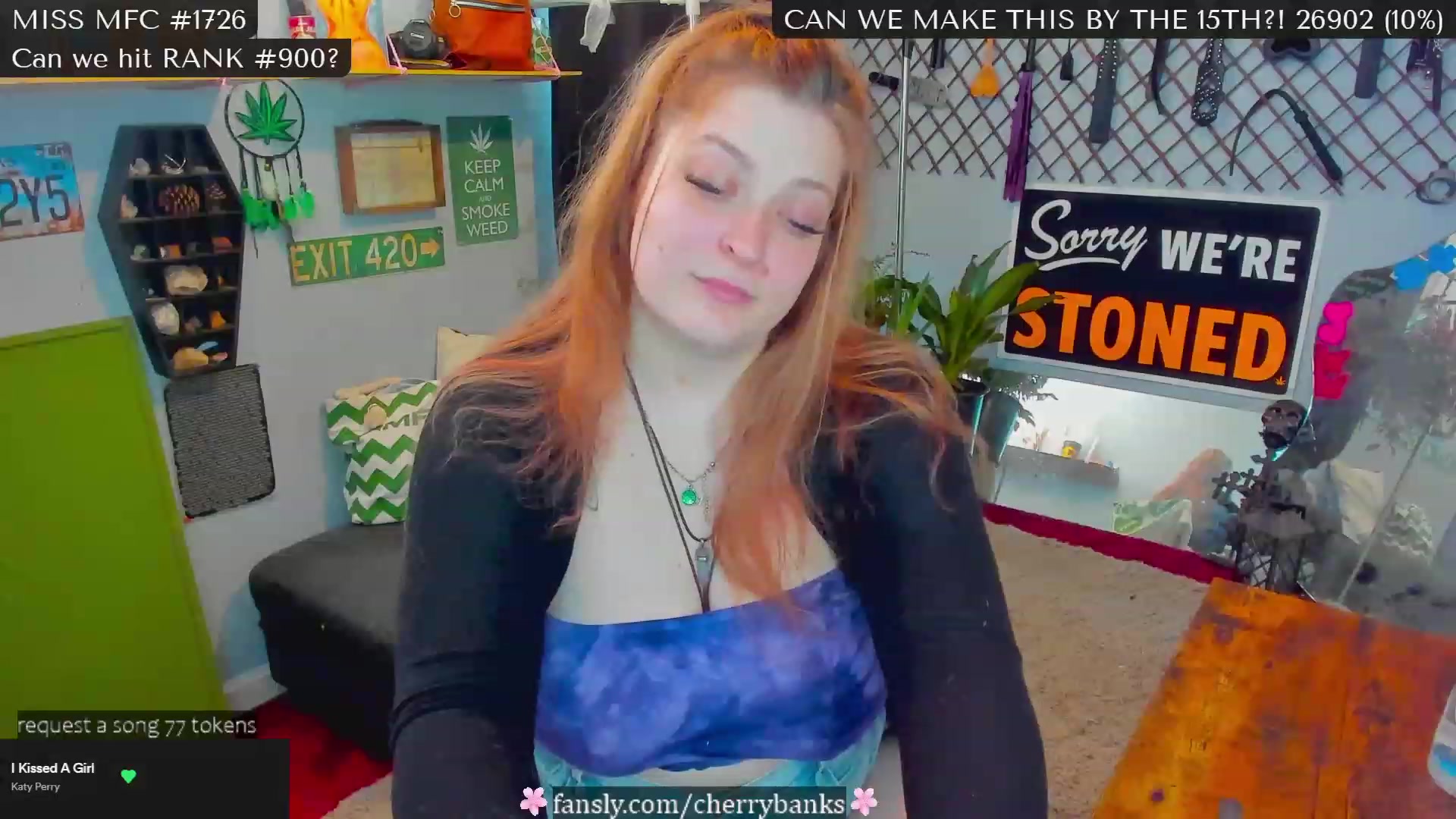 Gallery image thumbnail from CherryBanks's myfreecams stream on, 02/11/2023, 19:39 image 2 of 20
