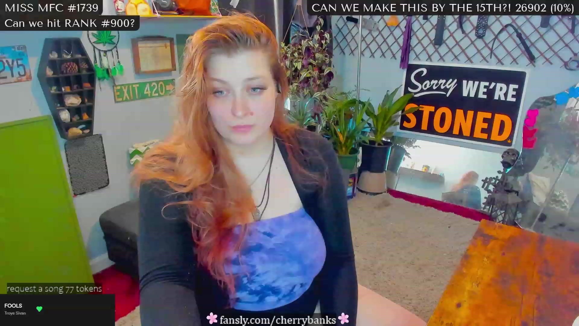 Gallery image thumbnail from CherryBanks's myfreecams stream on, 02/11/2023, 19:39 image 18 of 20