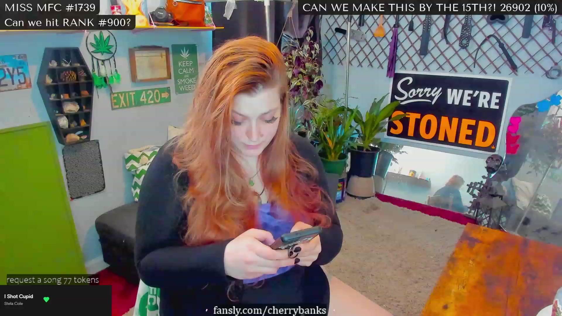Gallery image thumbnail from CherryBanks's myfreecams stream on, 02/11/2023, 19:39 image 16 of 20