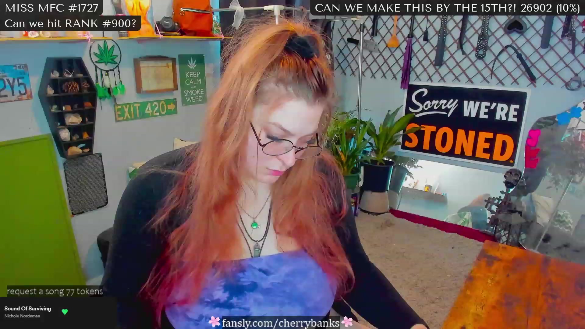Gallery image thumbnail from CherryBanks's myfreecams stream on, 02/11/2023, 19:39 image 6 of 20