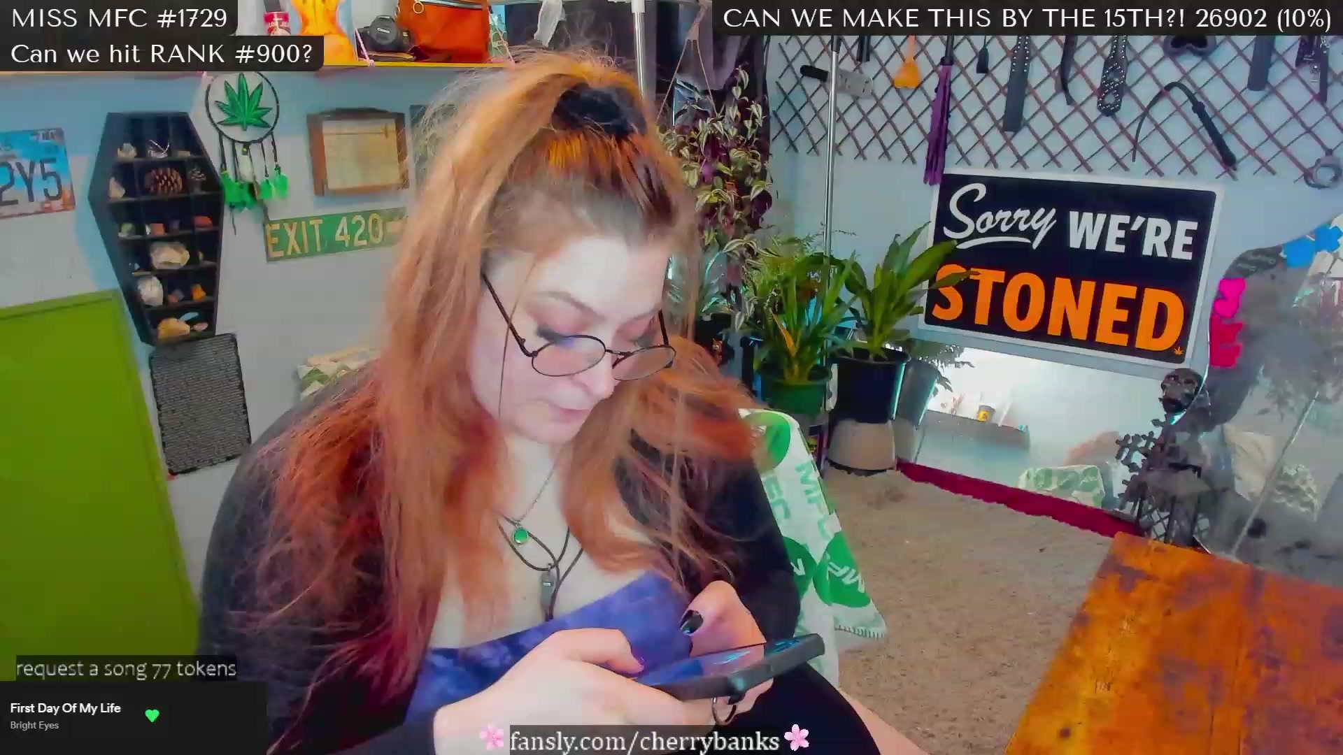 Gallery image thumbnail from CherryBanks's myfreecams stream on, 02/11/2023, 19:39 image 8 of 20