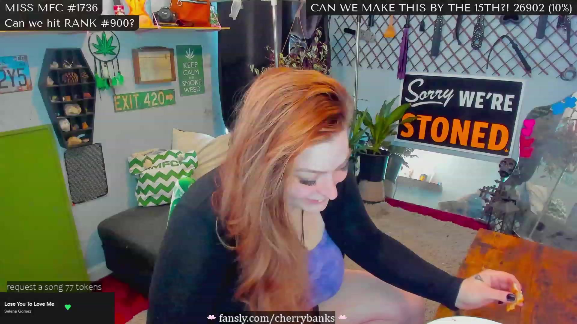 Gallery image thumbnail from CherryBanks's myfreecams stream on, 02/11/2023, 19:39 image 13 of 20