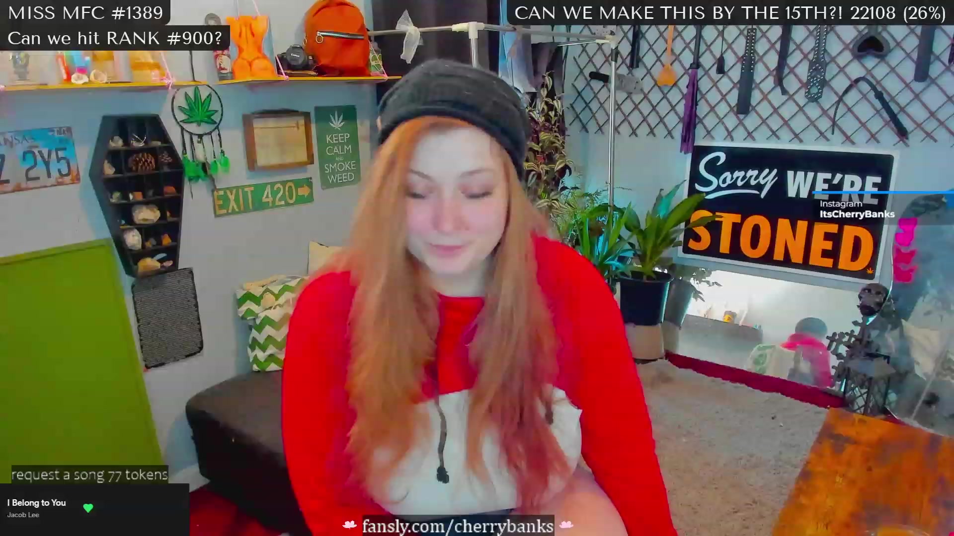 Gallery image thumbnail from CherryBanks's myfreecams stream on, 02/12/2023, 18:58 image 2 of 20