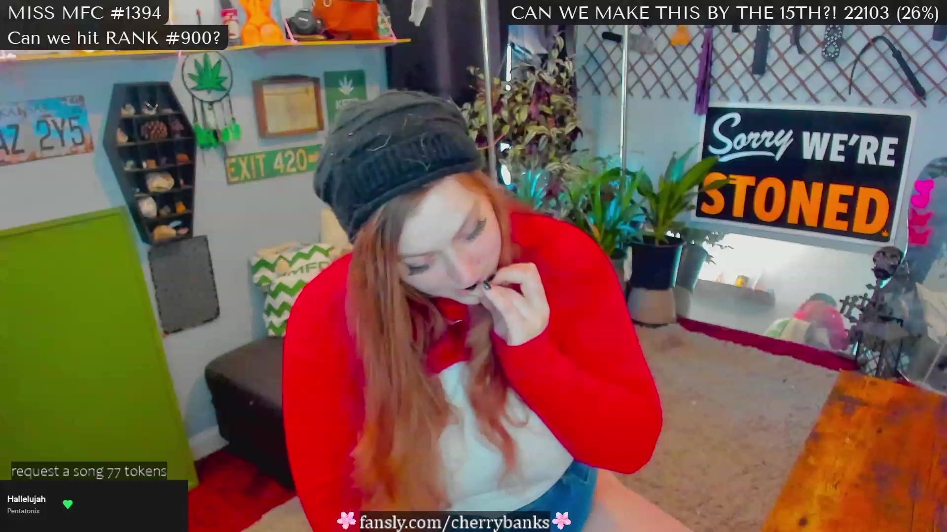 Gallery image thumbnail from CherryBanks's myfreecams stream on, 02/12/2023, 18:58 image 15 of 20