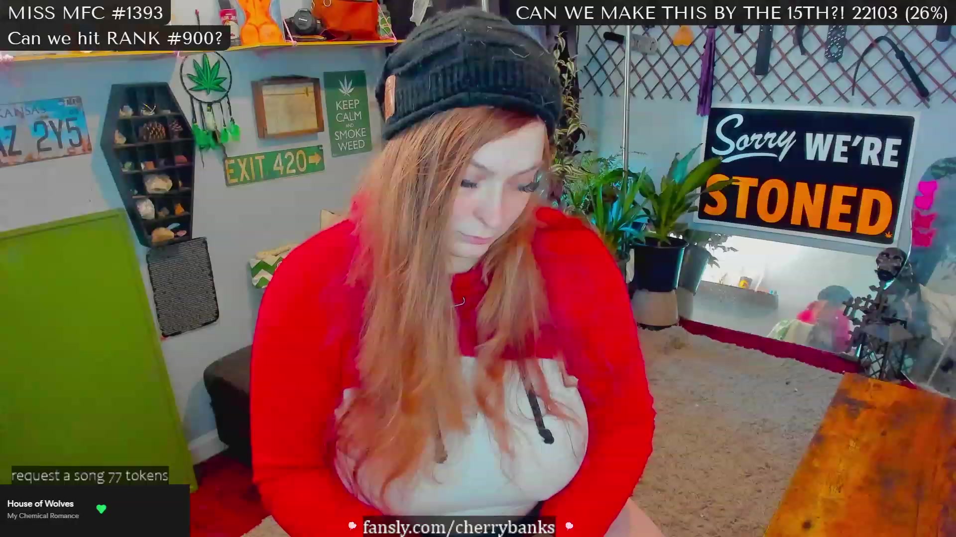 Gallery image thumbnail from CherryBanks's myfreecams stream on, 02/12/2023, 18:58 image 10 of 20