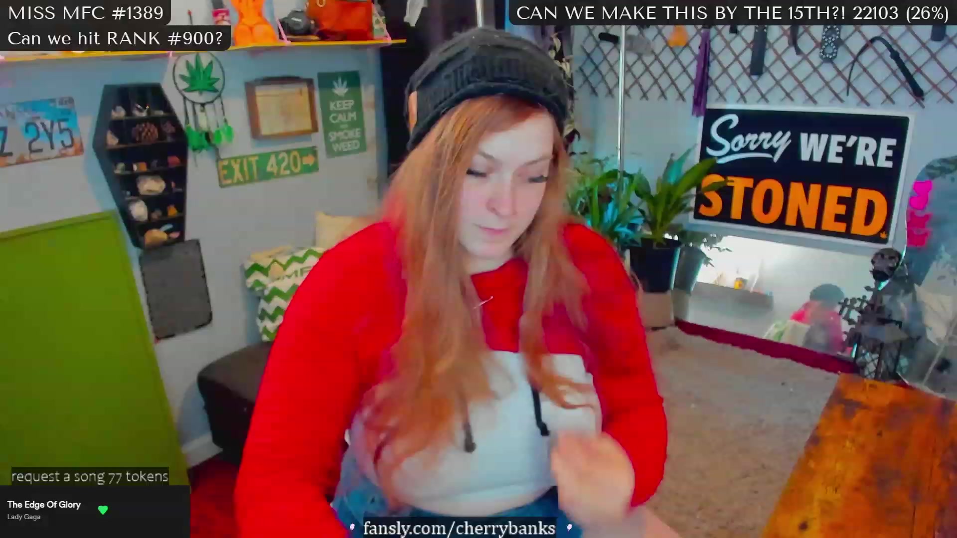Gallery image thumbnail from CherryBanks's myfreecams stream on, 02/12/2023, 18:58 image 7 of 20