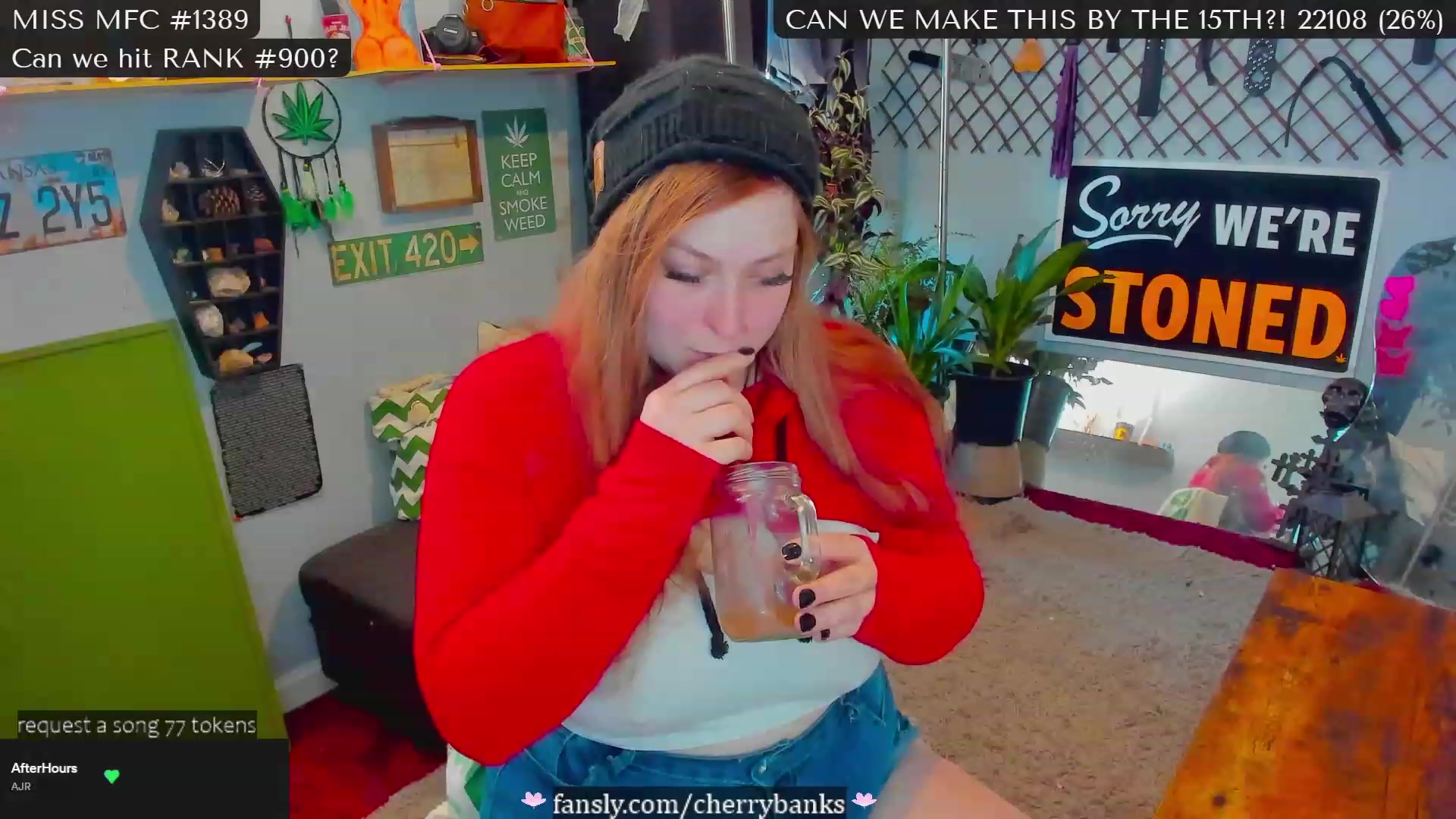 Gallery image thumbnail from CherryBanks's myfreecams stream on, 02/12/2023, 18:58 image 5 of 20
