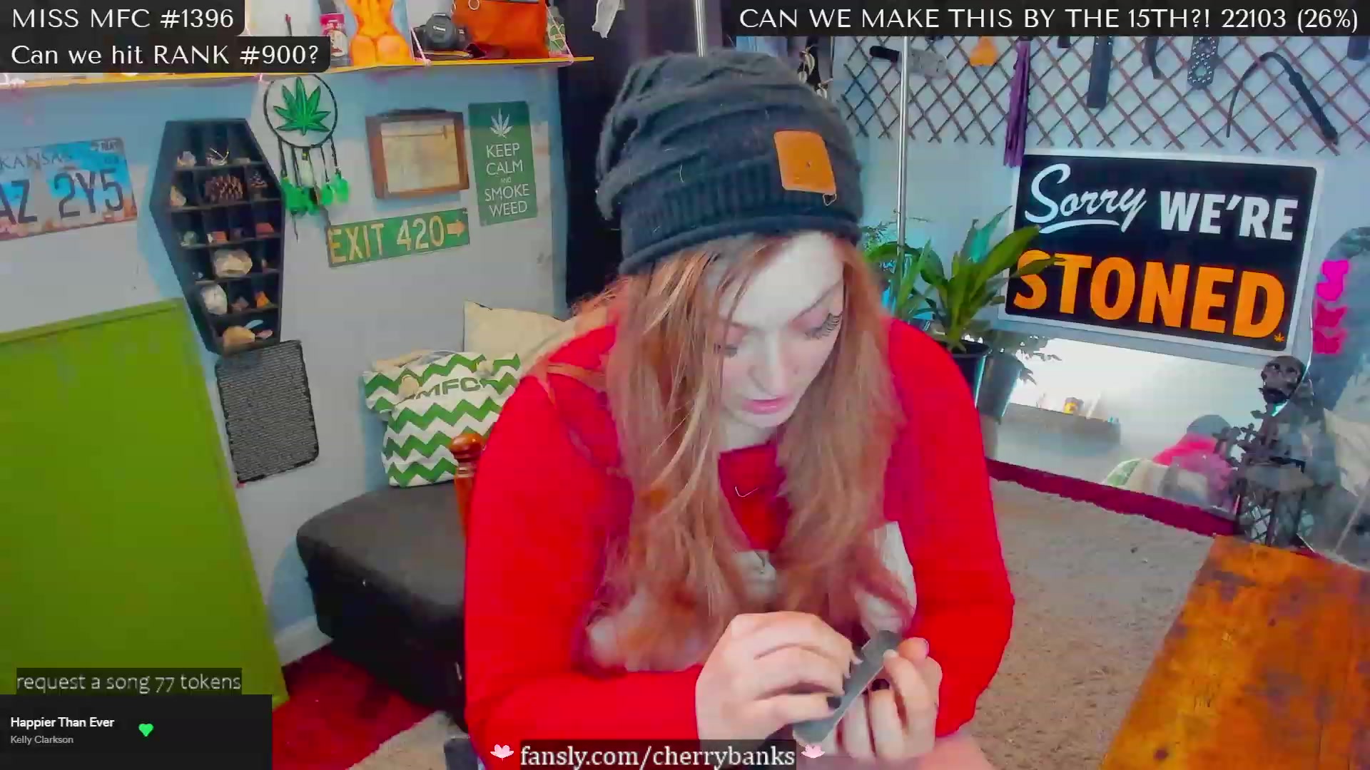 Gallery image thumbnail from CherryBanks's myfreecams stream on, 02/12/2023, 18:58 image 19 of 20