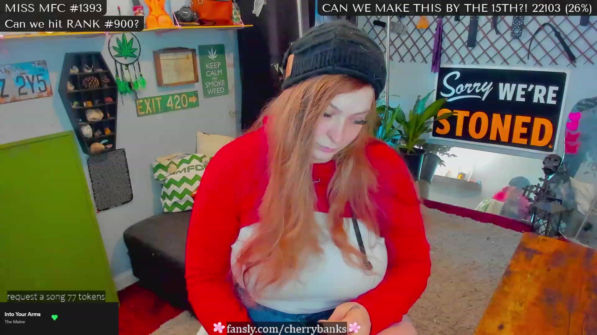 Gallery image thumbnail from CherryBanks's myfreecams stream on, 02/12/2023, 18:58 image 8 of 20