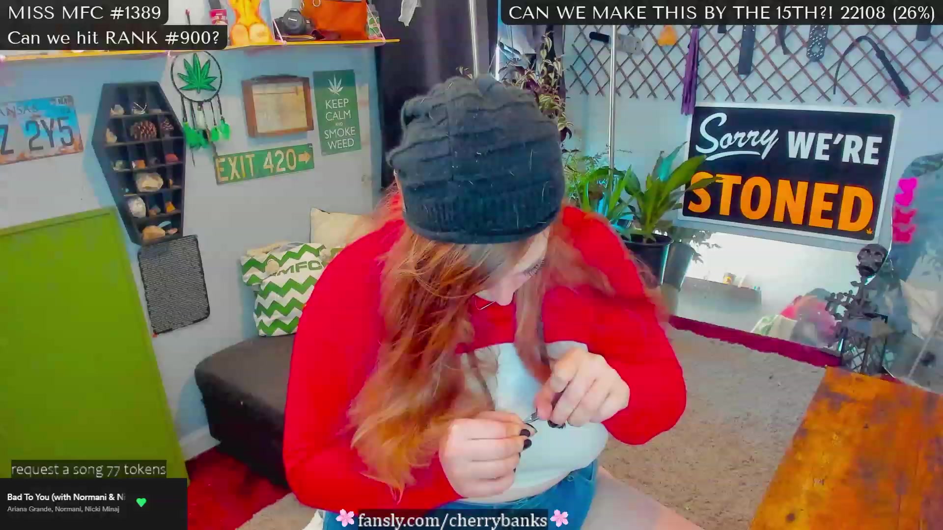 Gallery image thumbnail from CherryBanks's myfreecams stream on, 02/12/2023, 18:58 image 6 of 20