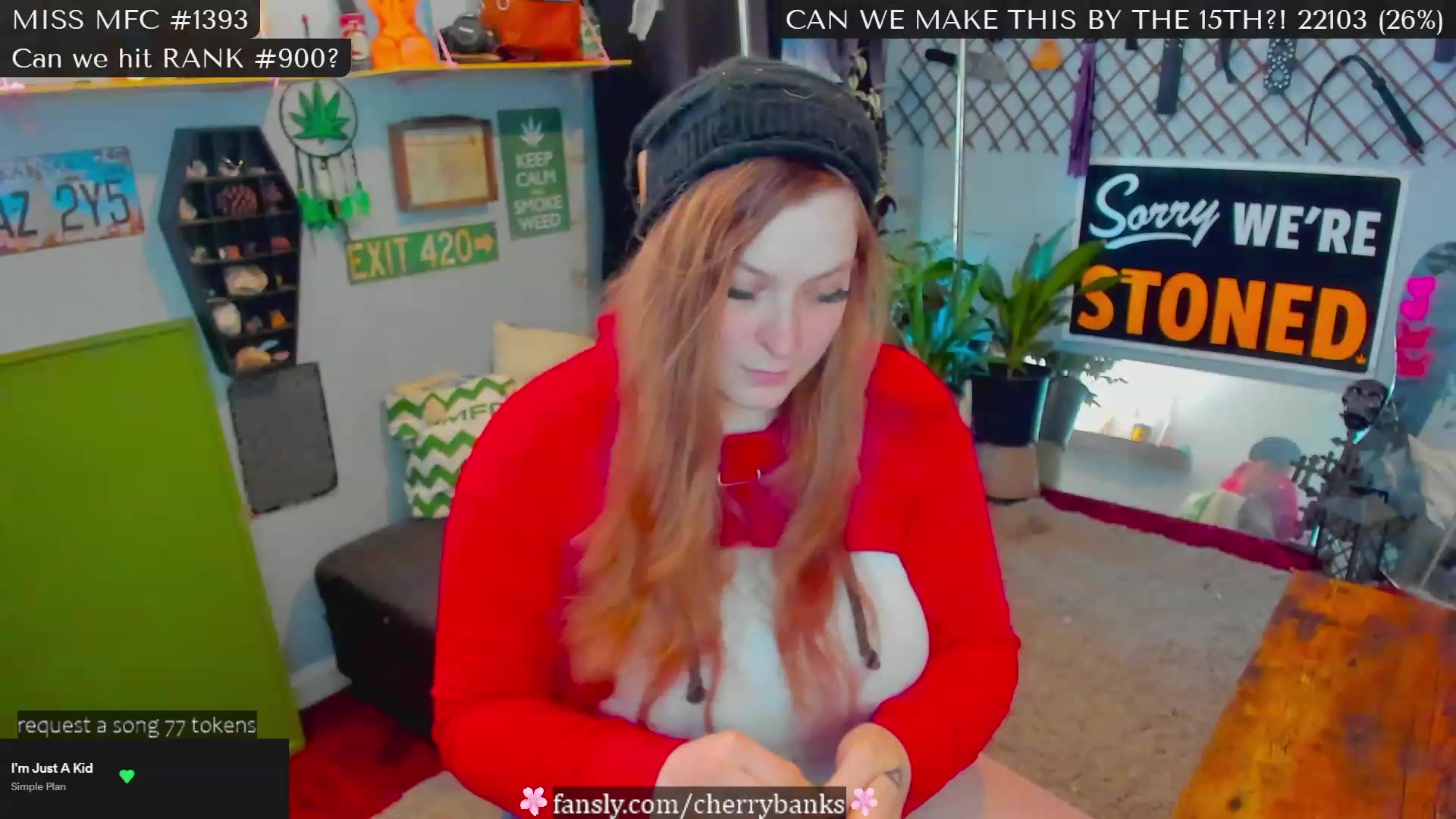 Gallery image thumbnail from CherryBanks's myfreecams stream on, 02/12/2023, 18:58 image 14 of 20