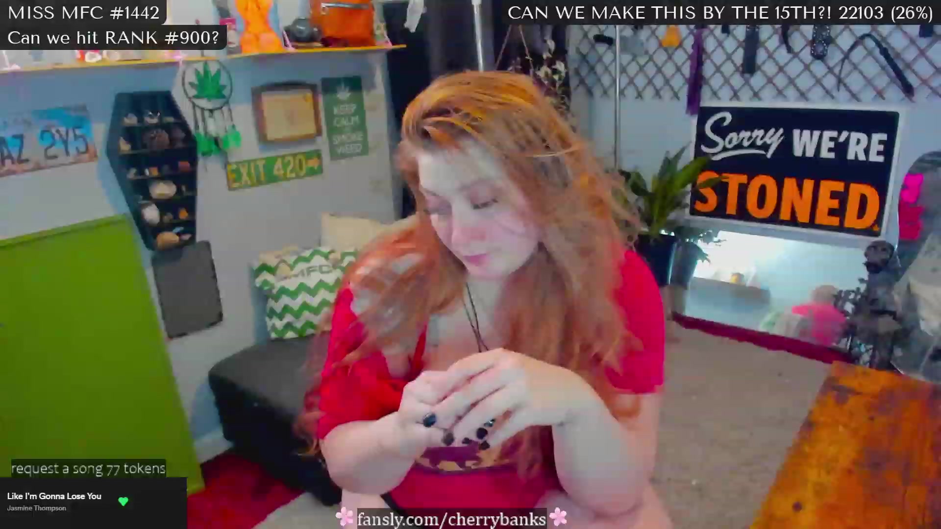 Gallery image thumbnail from CherryBanks's myfreecams stream on, 02/13/2023, 06:36 image 4 of 20