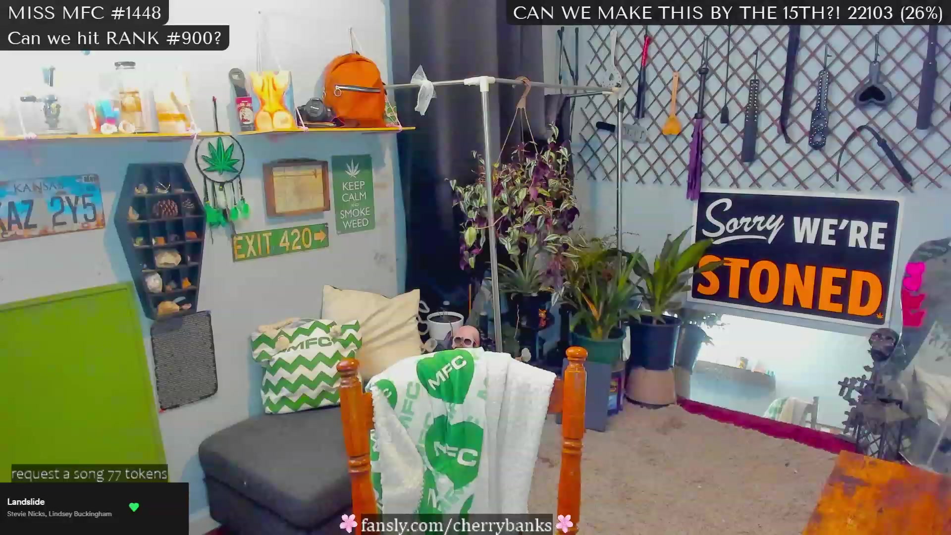 Gallery image thumbnail from CherryBanks's myfreecams stream on, 02/13/2023, 06:36 image 12 of 20
