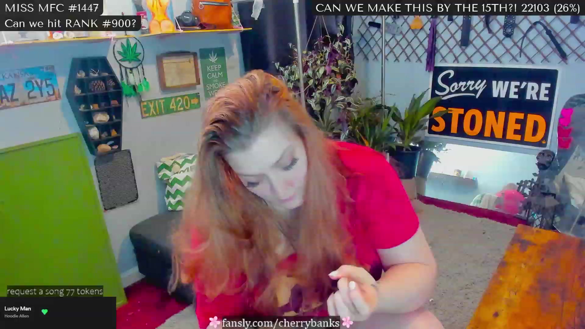Gallery image thumbnail from CherryBanks's myfreecams stream on, 02/13/2023, 06:36 image 9 of 20