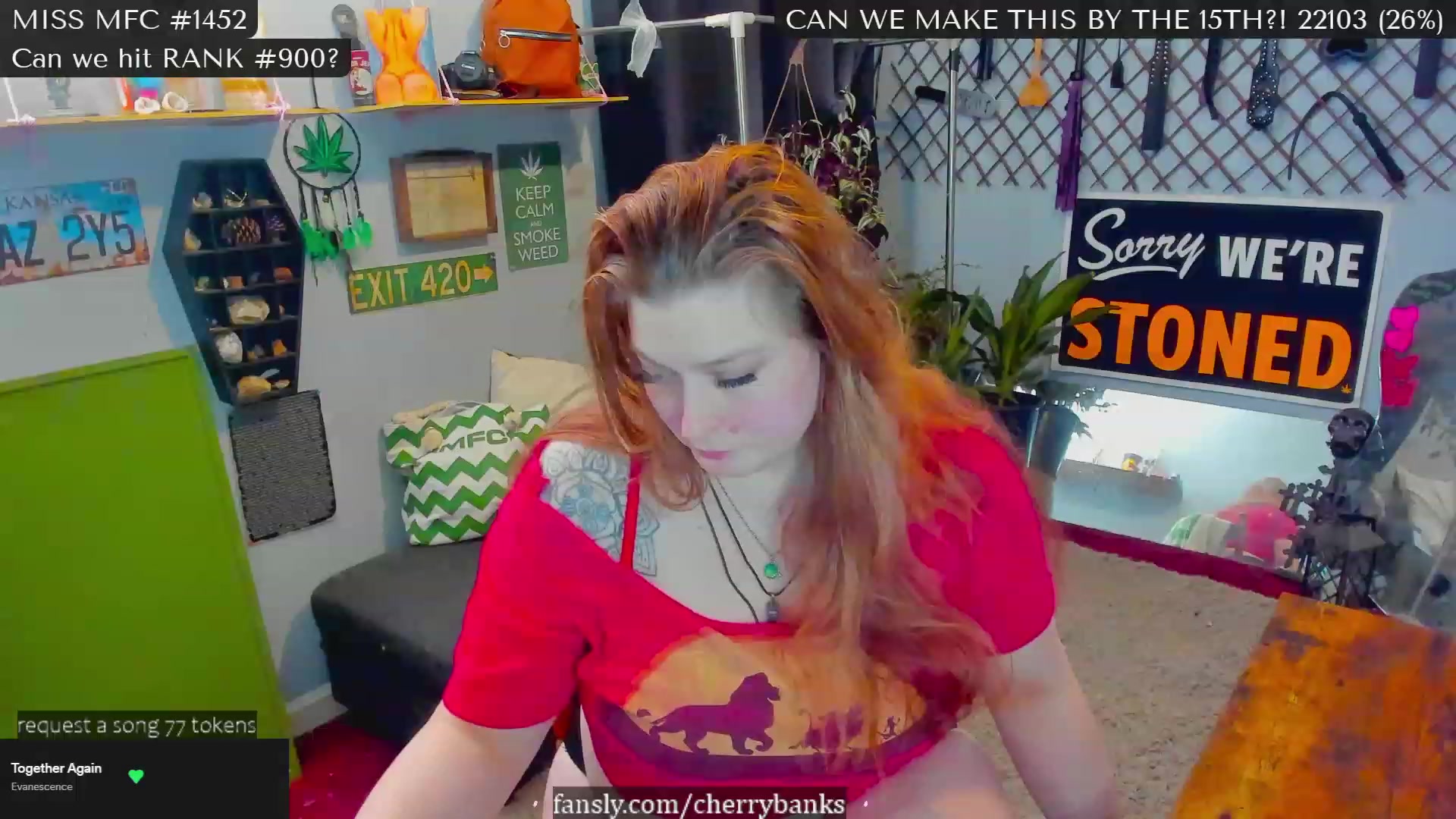 Gallery image thumbnail from CherryBanks's myfreecams stream on, 02/13/2023, 06:36 image 20 of 20