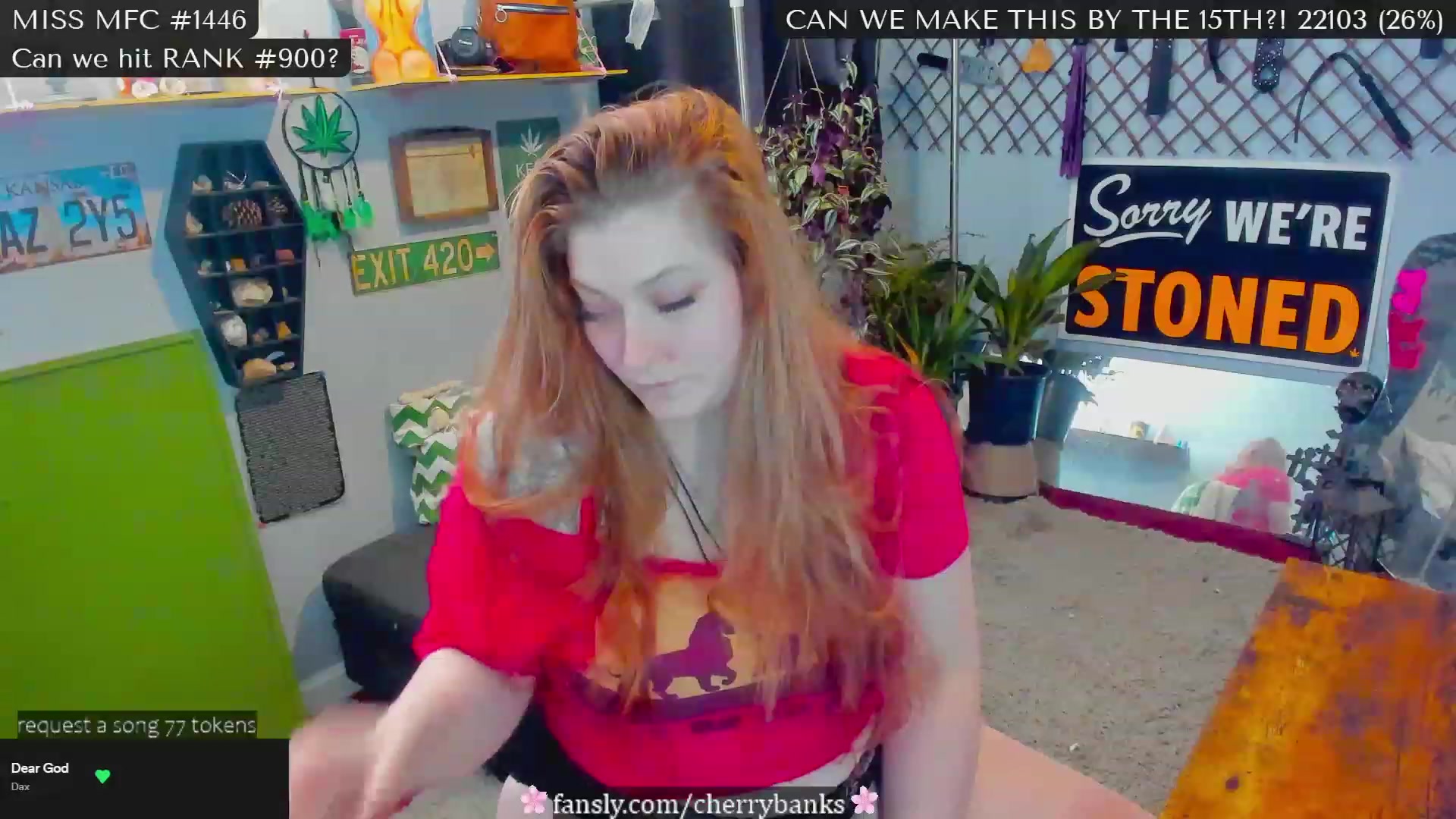 Gallery image thumbnail from CherryBanks's myfreecams stream on, 02/13/2023, 06:36 image 8 of 20