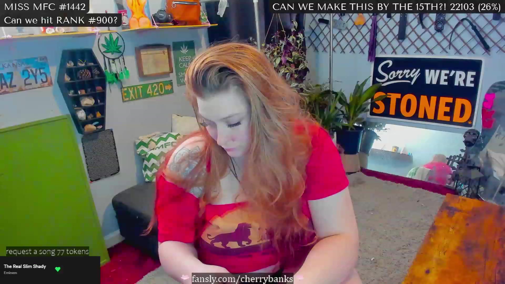 Gallery image thumbnail from CherryBanks's myfreecams stream on, 02/13/2023, 06:36 image 6 of 20