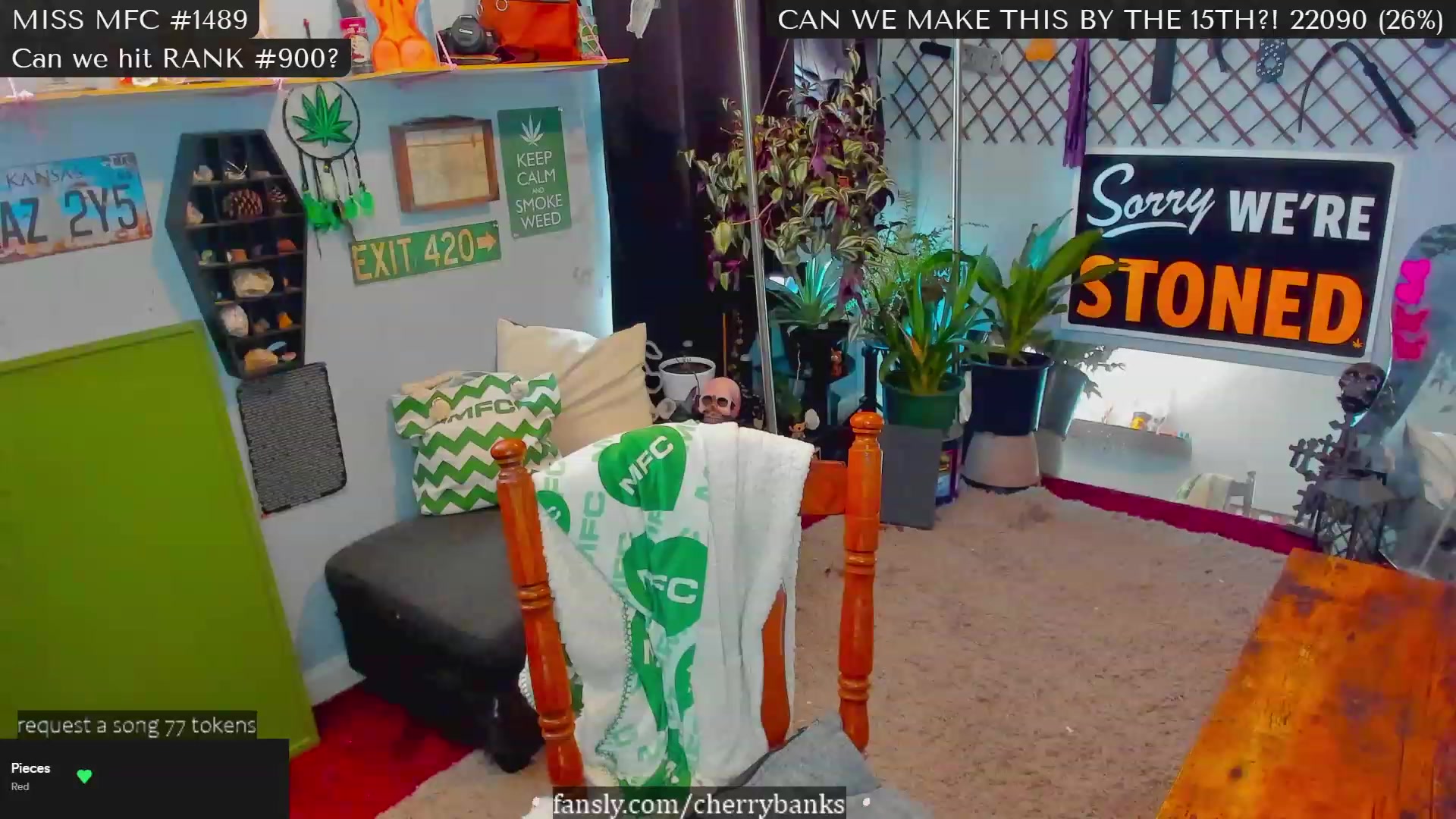 Gallery image thumbnail from CherryBanks's myfreecams stream on, 02/13/2023, 16:17 image 13 of 20