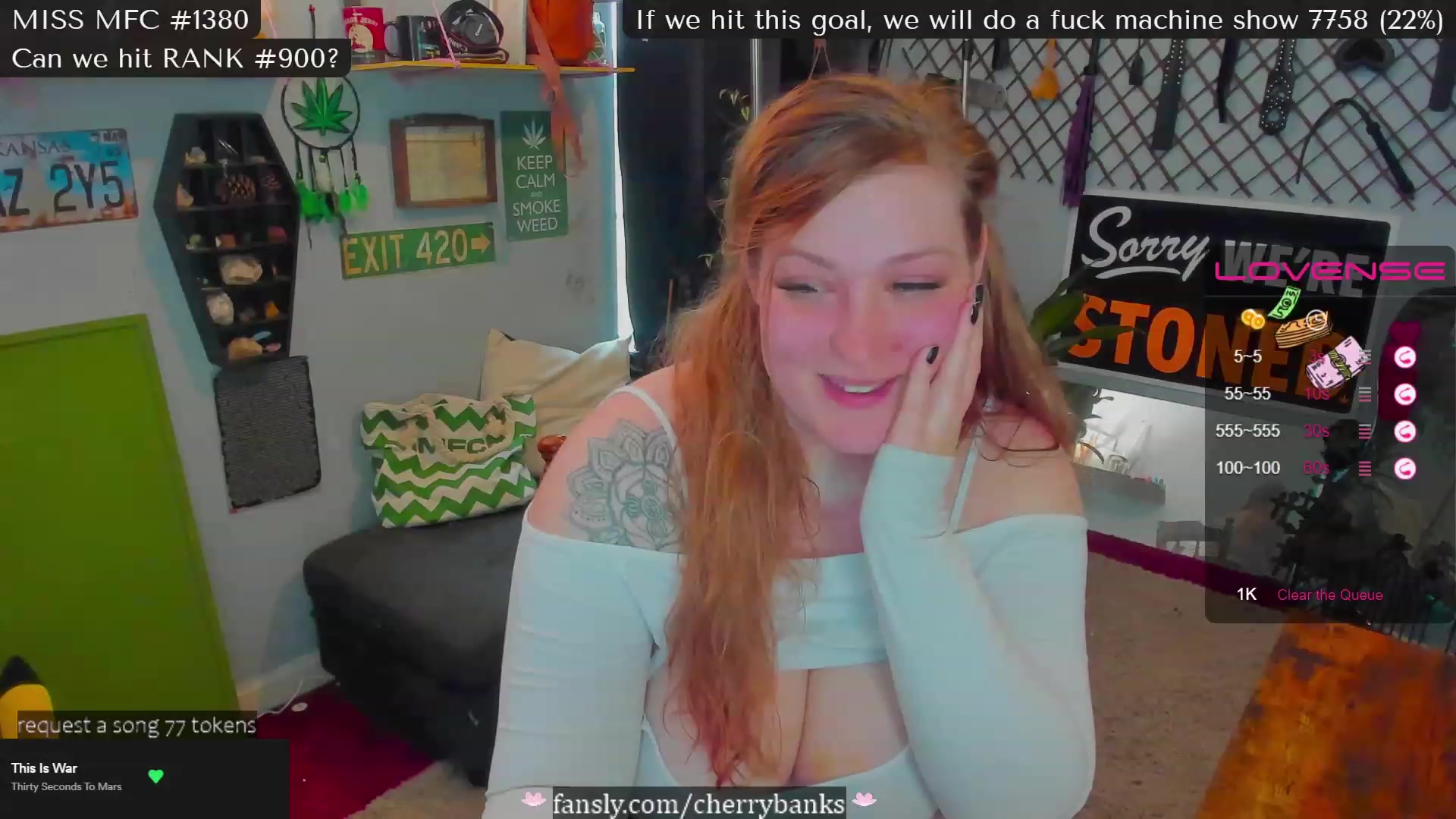 Gallery image thumbnail from CherryBanks's myfreecams stream on, 02/25/2023, 17:16 image 4 of 20