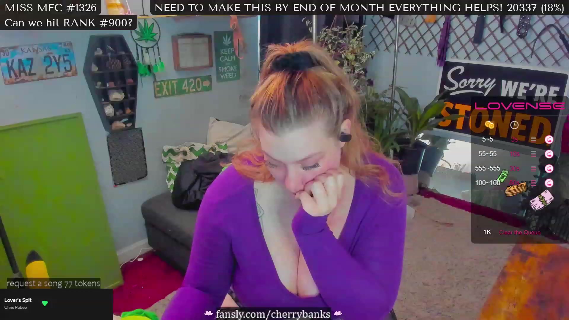Gallery image thumbnail from CherryBanks's myfreecams stream on, 02/26/2023, 14:27 image 18 of 20