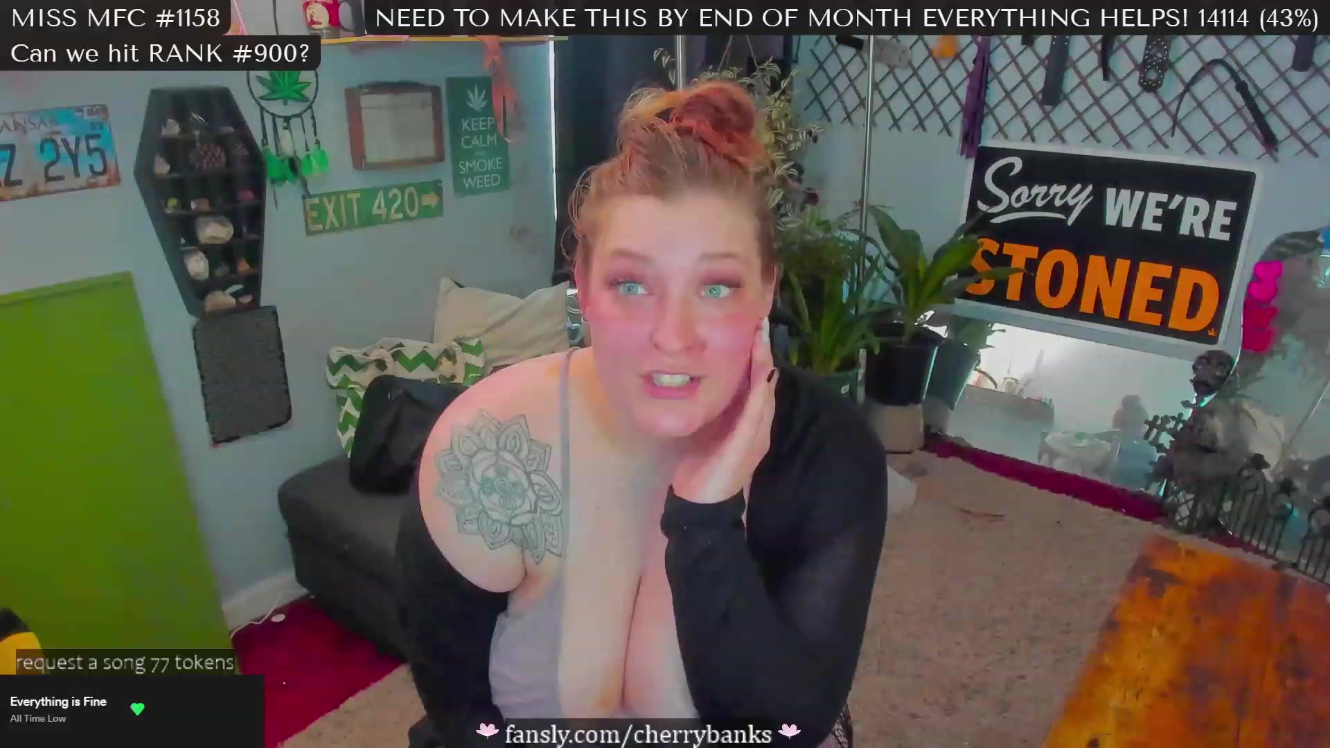 Gallery image thumbnail from CherryBanks's myfreecams stream on, 02/26/2023, 21:02 image 19 of 20