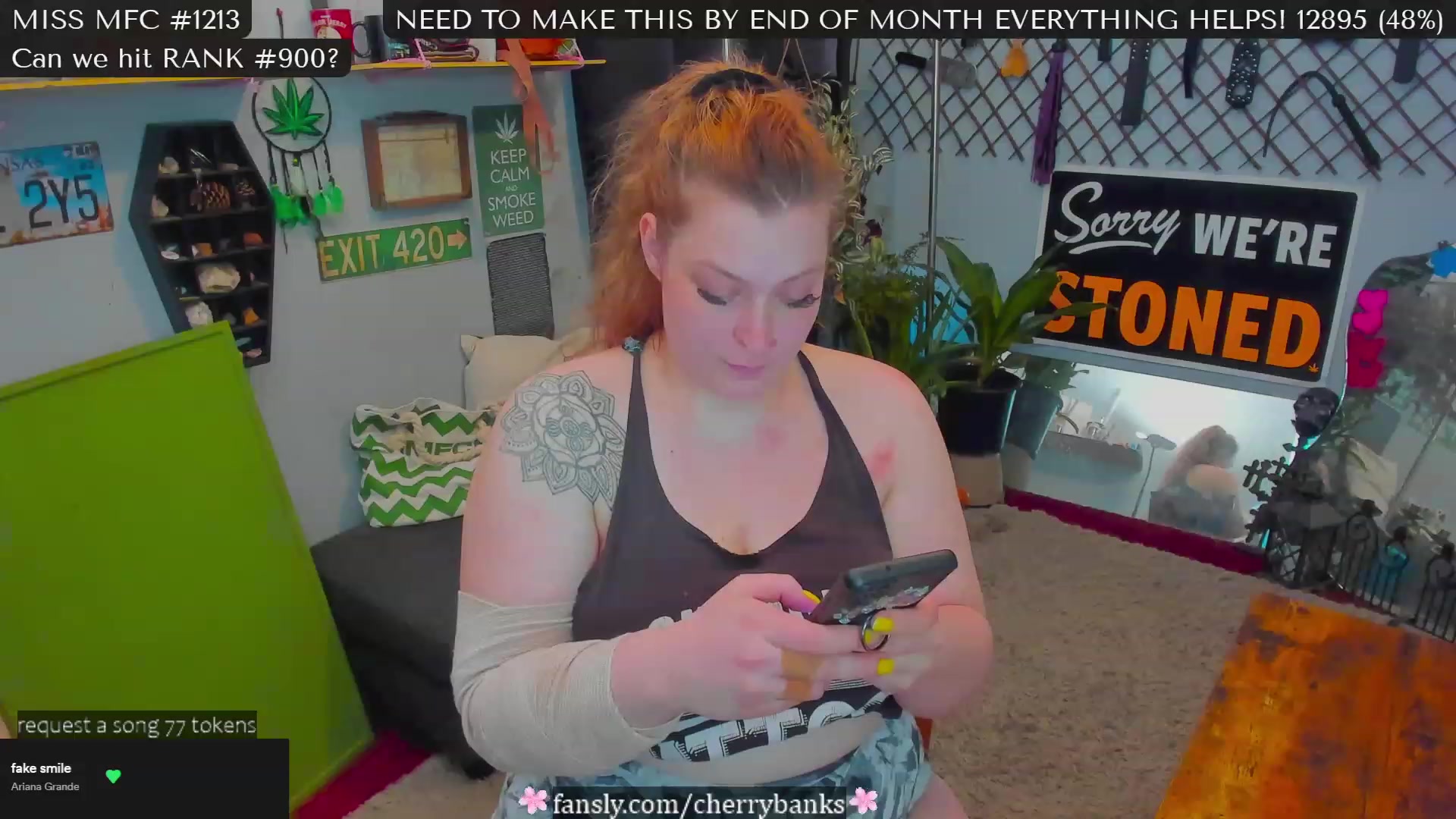 Gallery image thumbnail from CherryBanks's myfreecams stream on, 02/28/2023, 18:39 image 17 of 20