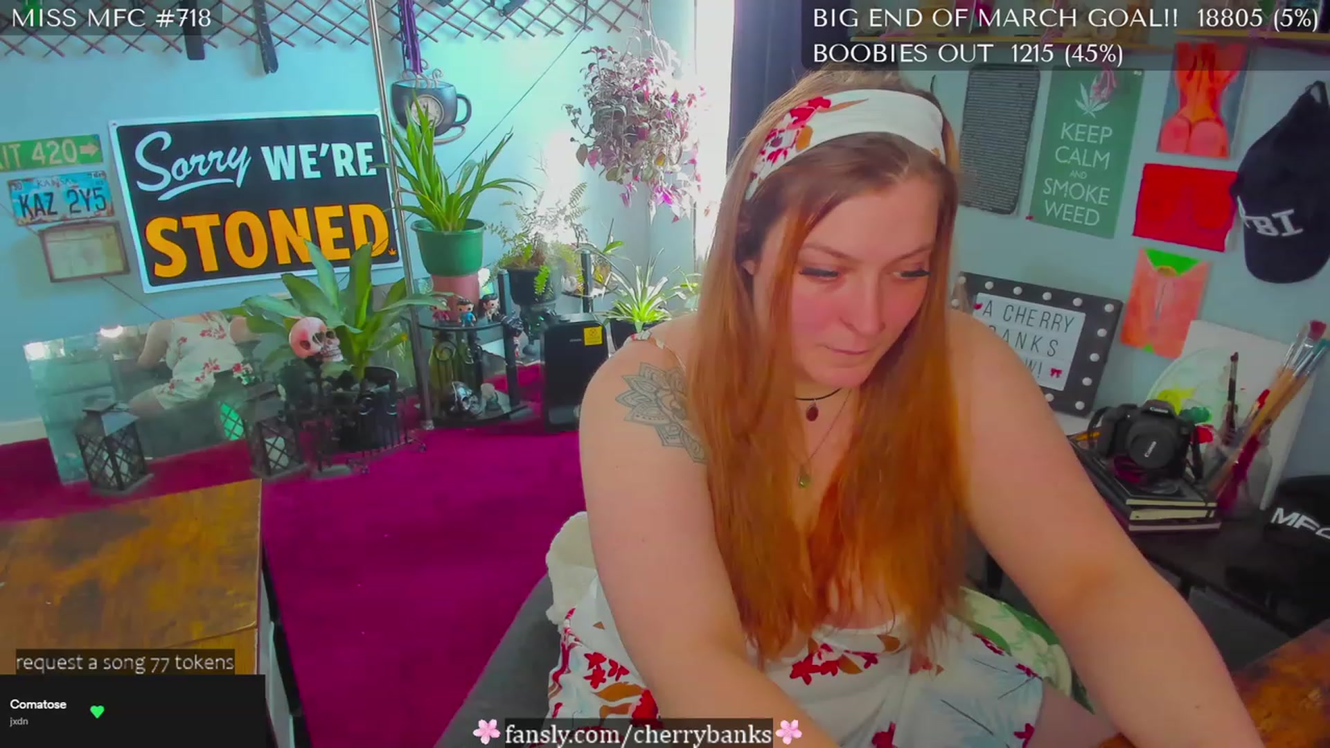 Gallery image thumbnail from CherryBanks's myfreecams stream on, 03/27/2023, 17:20 image 16 of 20