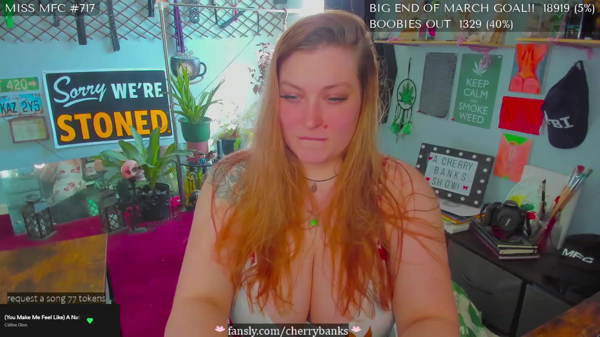 Gallery image thumbnail from CherryBanks's myfreecams stream on, 03/27/2023, 17:20 image 12 of 20