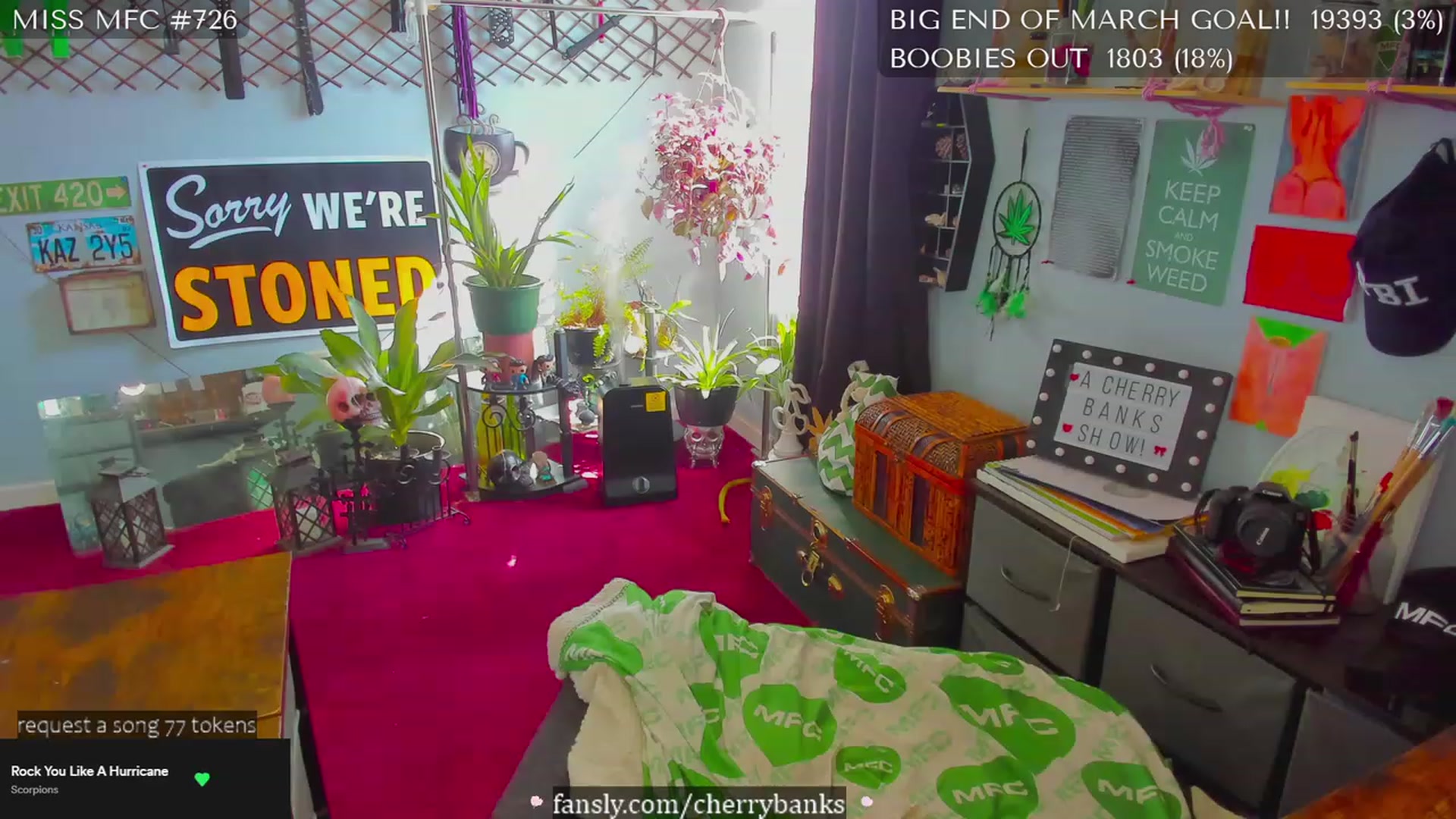 Gallery image thumbnail from CherryBanks's myfreecams stream on, 03/27/2023, 17:20 image 7 of 20