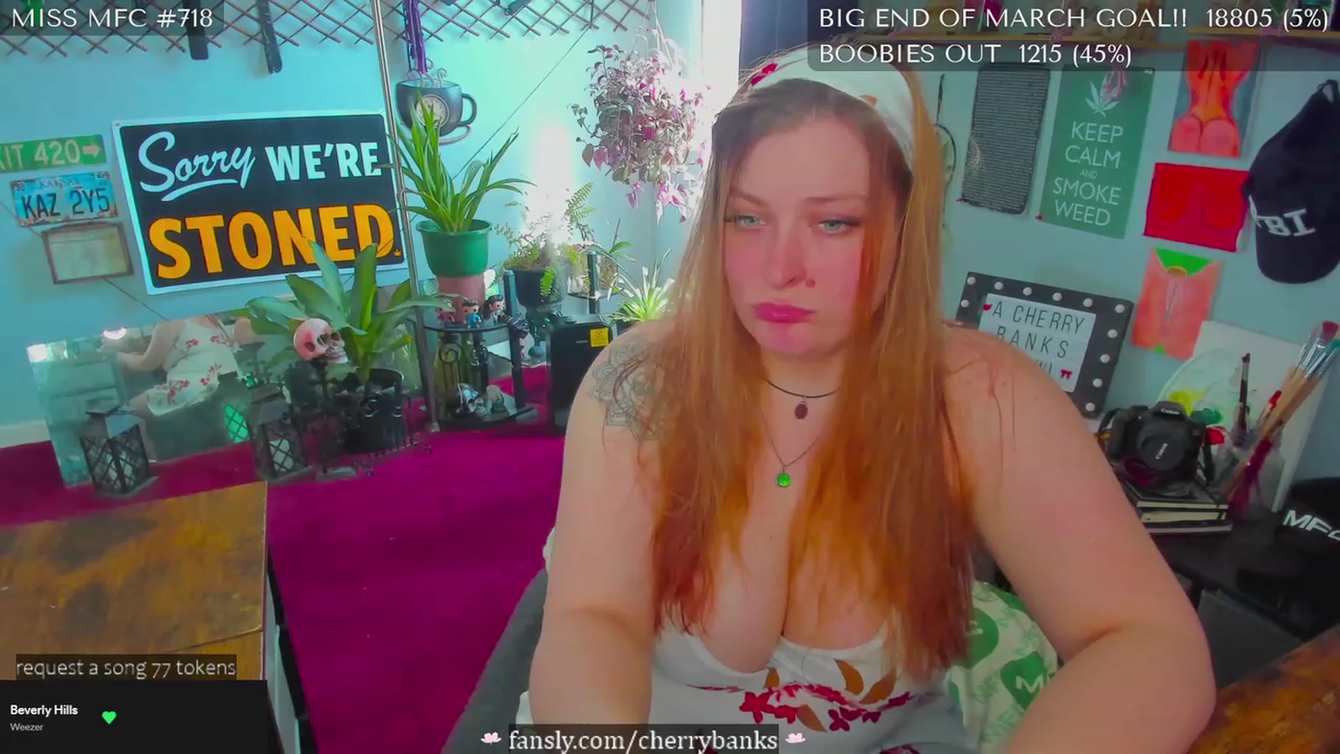 Gallery image thumbnail from CherryBanks's myfreecams stream on, 03/27/2023, 17:20 image 15 of 20