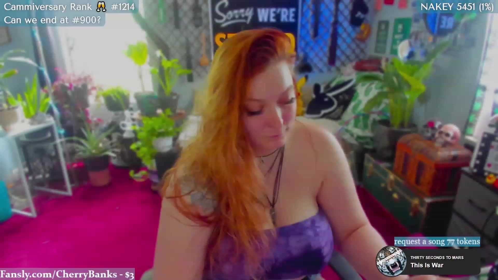 Gallery image thumbnail from CherryBanks's myfreecams stream on, 07/20/2023, 19:42 image 7 of 20