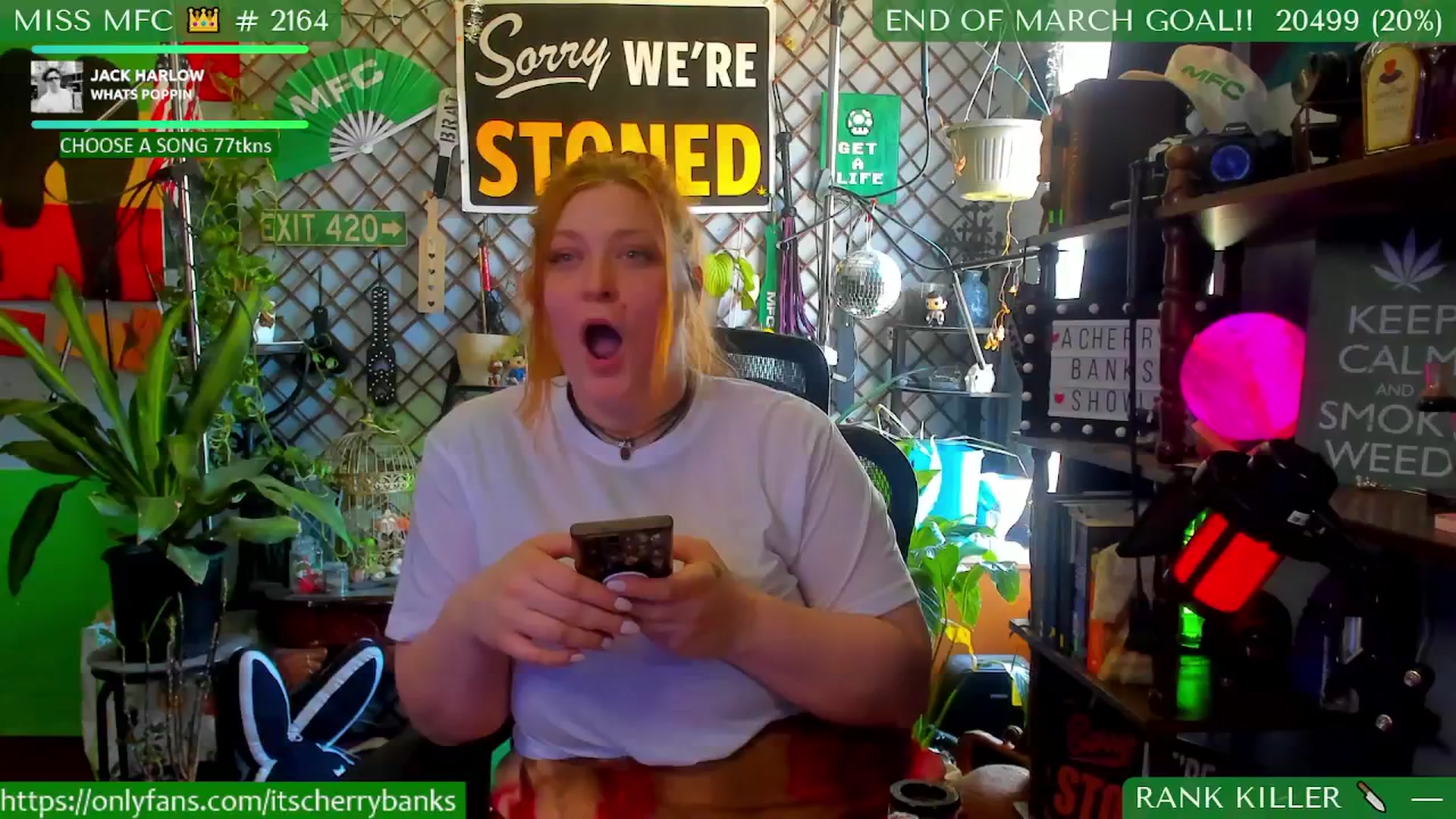 Gallery image thumbnail from CherryBanks's myfreecams stream on, 03/26/2025, 18:31 image 8 of 20