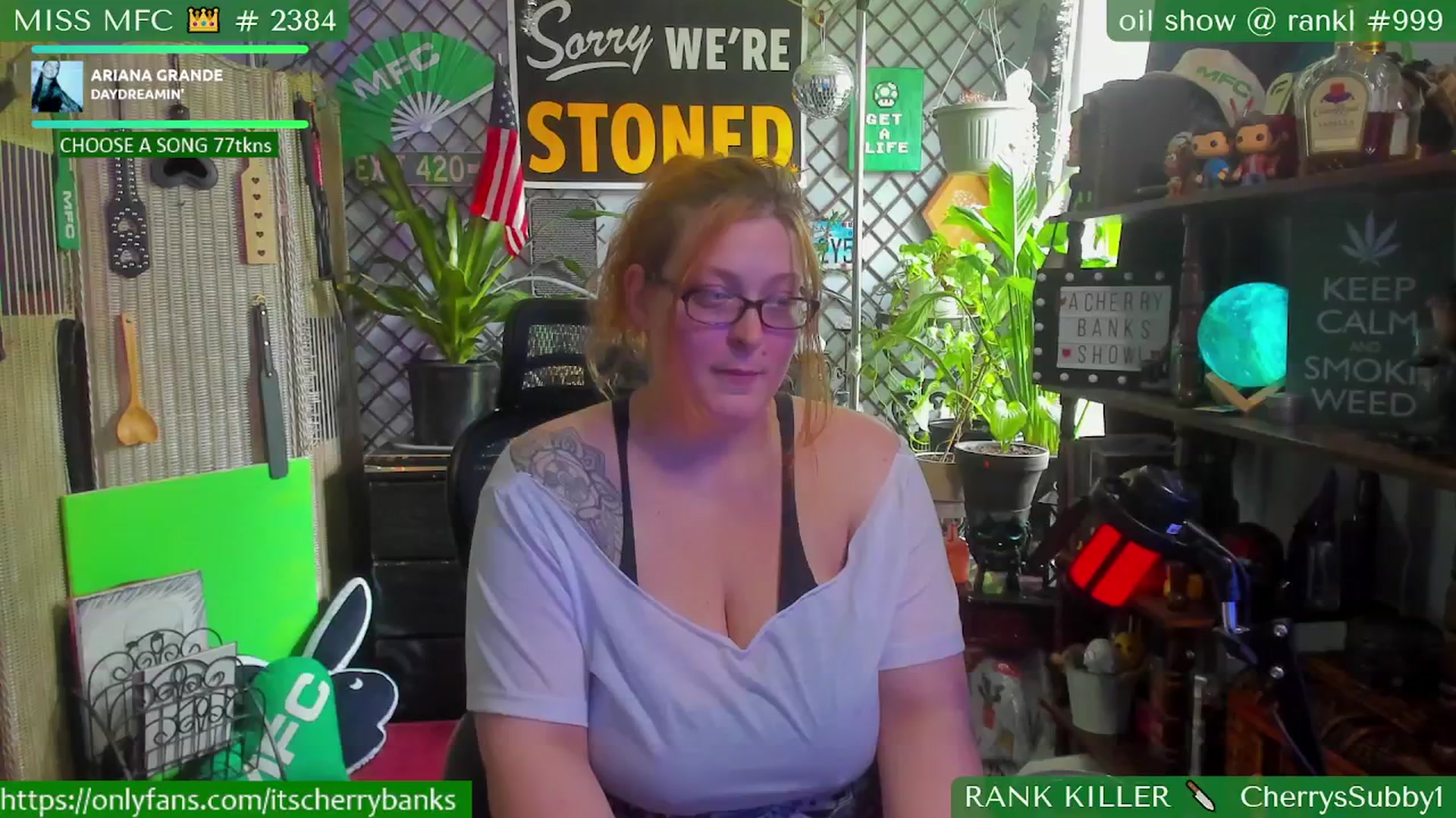 Gallery image thumbnail from CherryBanks's myfreecams stream on, 04/19/2025, 18:54 image 9 of 20