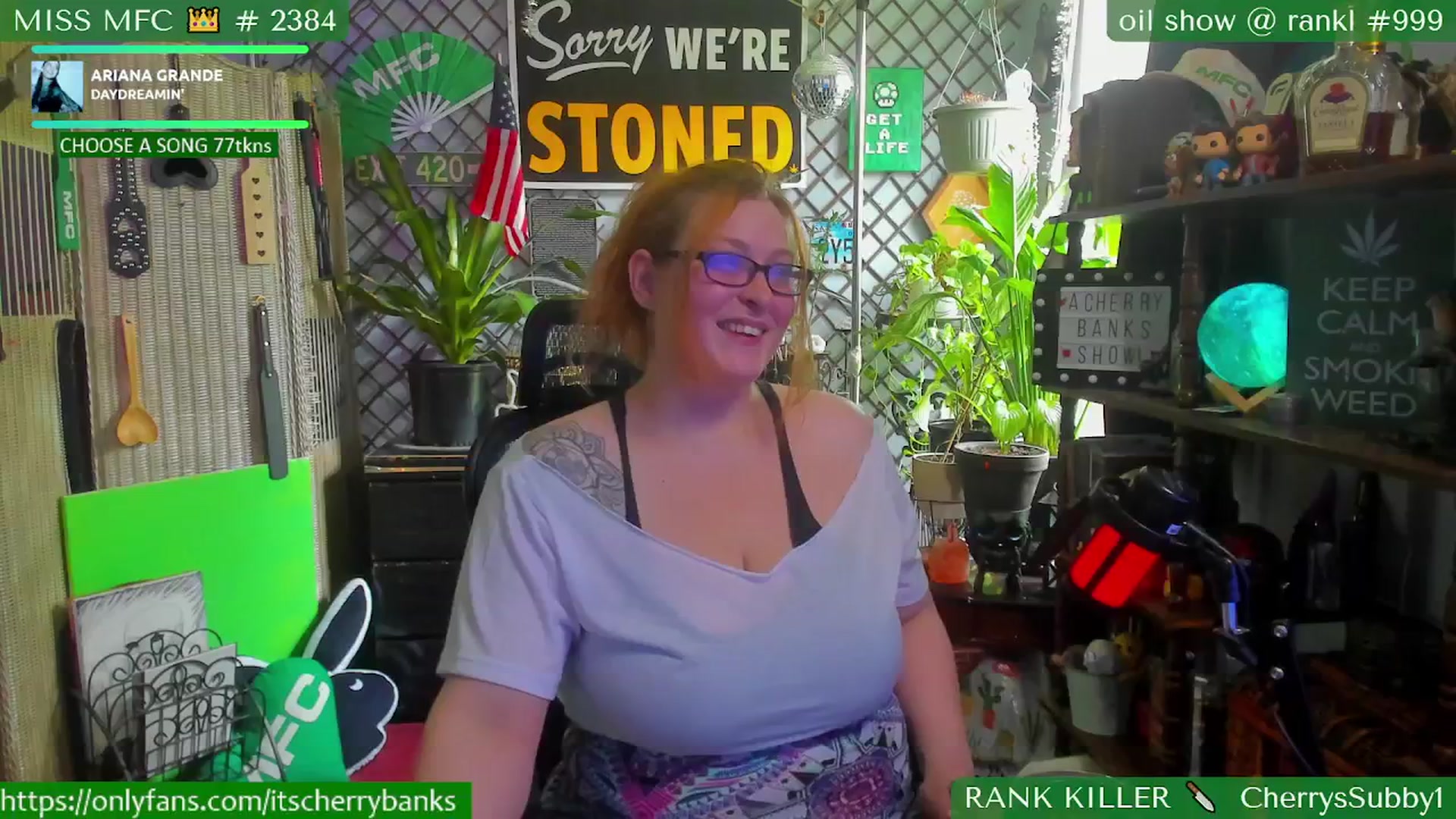 Gallery image thumbnail from CherryBanks's myfreecams stream on, 04/19/2025, 18:54 image 8 of 20