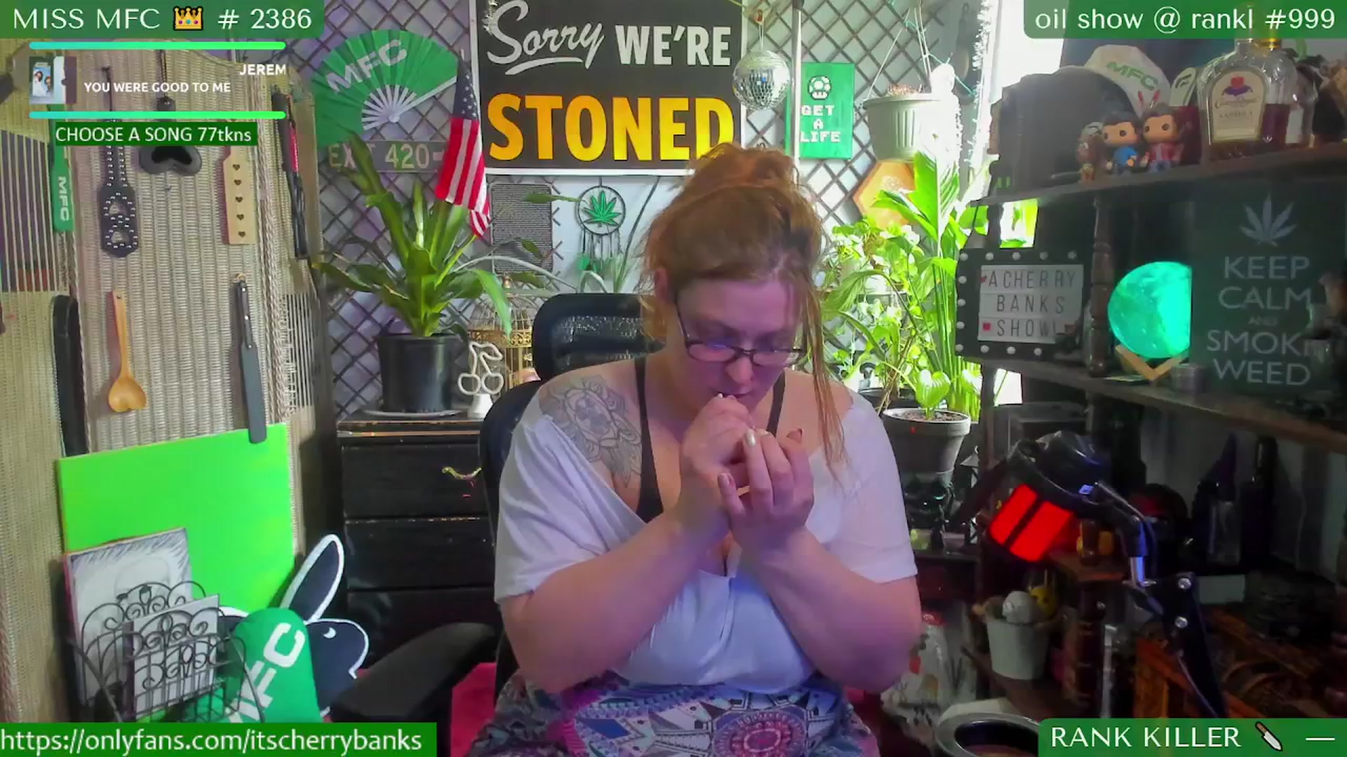 Gallery image thumbnail from CherryBanks's myfreecams stream on, 04/19/2025, 18:54 image 7 of 20