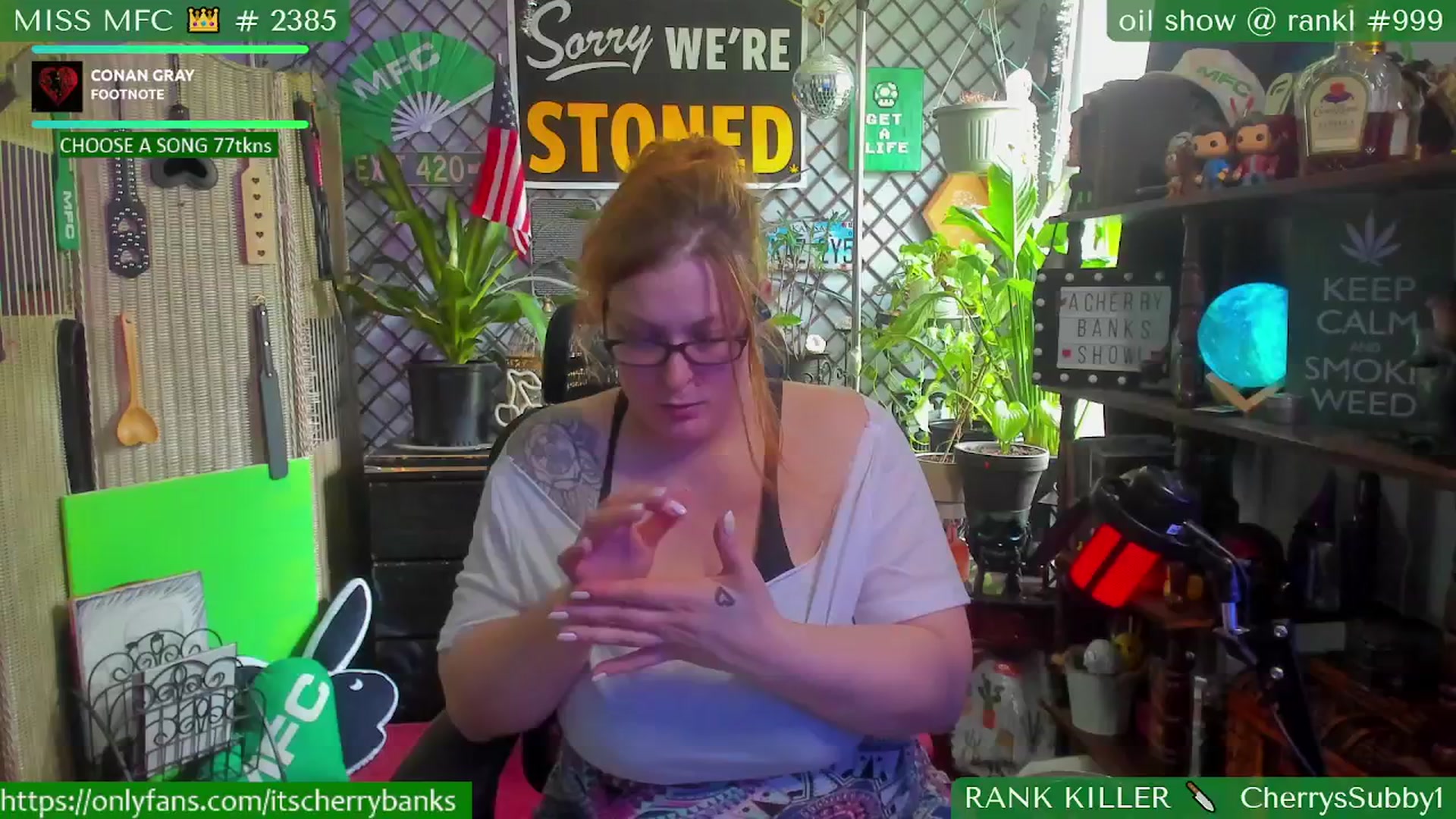 Gallery image thumbnail from CherryBanks's myfreecams stream on, 04/19/2025, 18:54 image 11 of 20