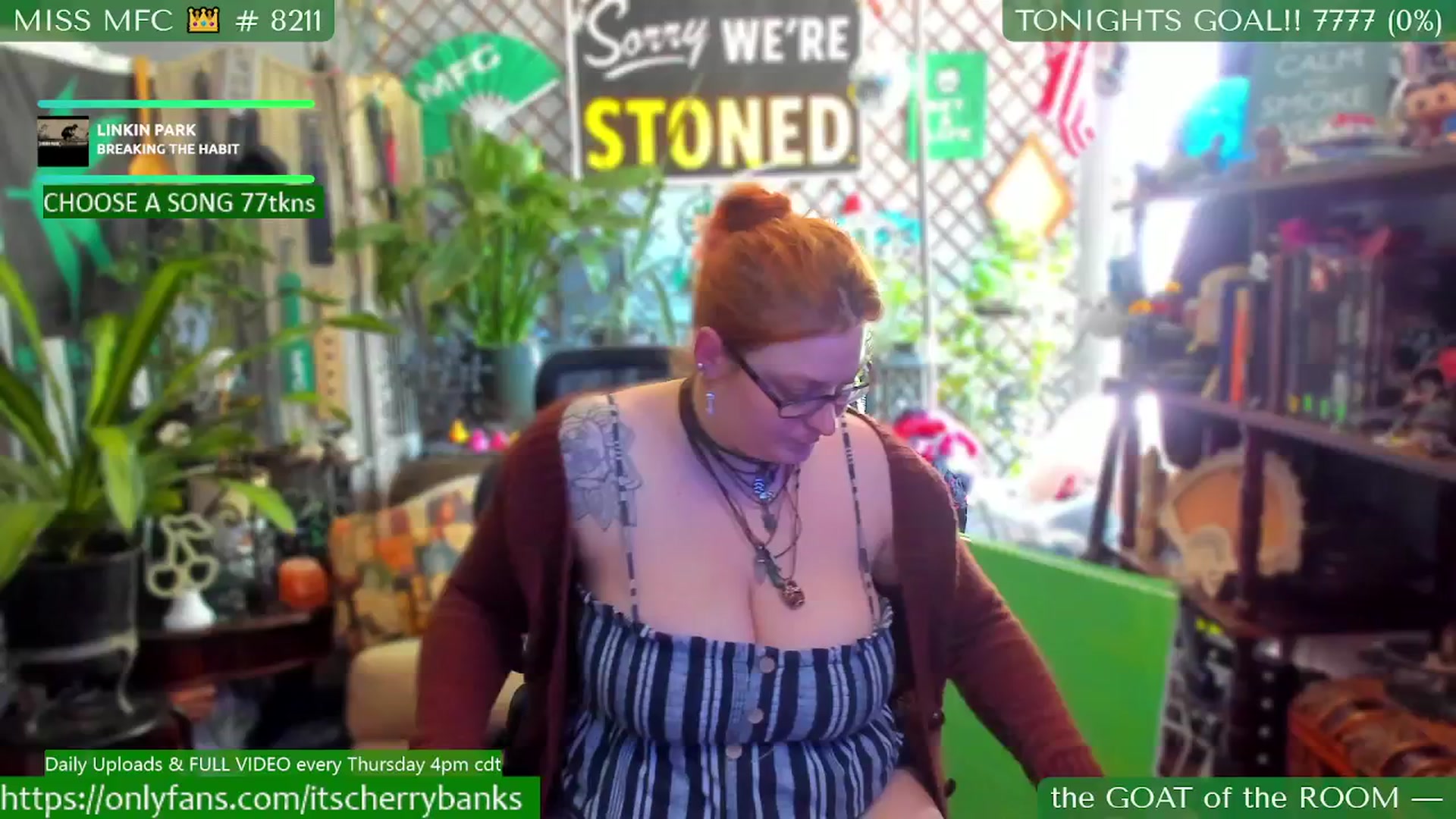 Gallery image thumbnail from CherryBanks's myfreecams stream on, 08/06/2025, 17:34 image 14 of 20