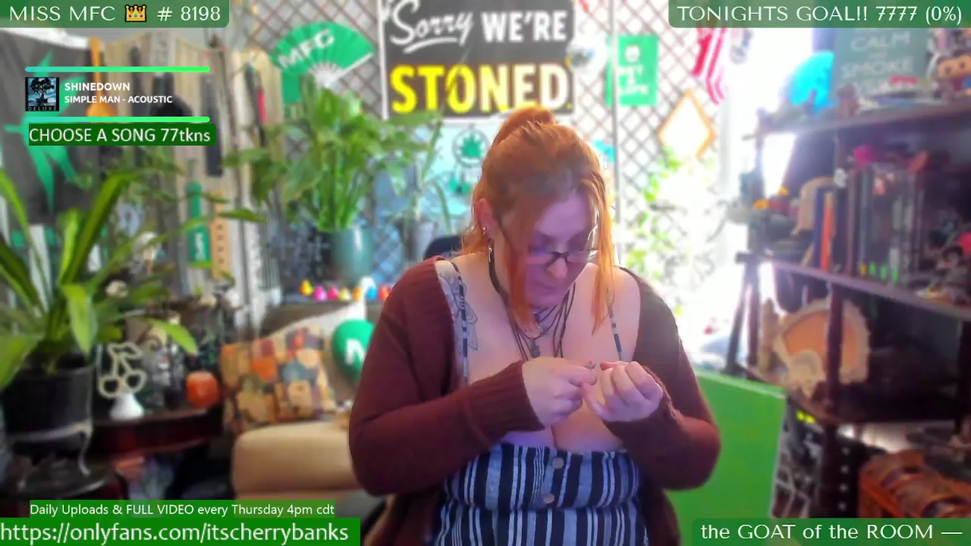 Gallery image thumbnail from CherryBanks's myfreecams stream on, 08/06/2025, 17:34 image 3 of 20